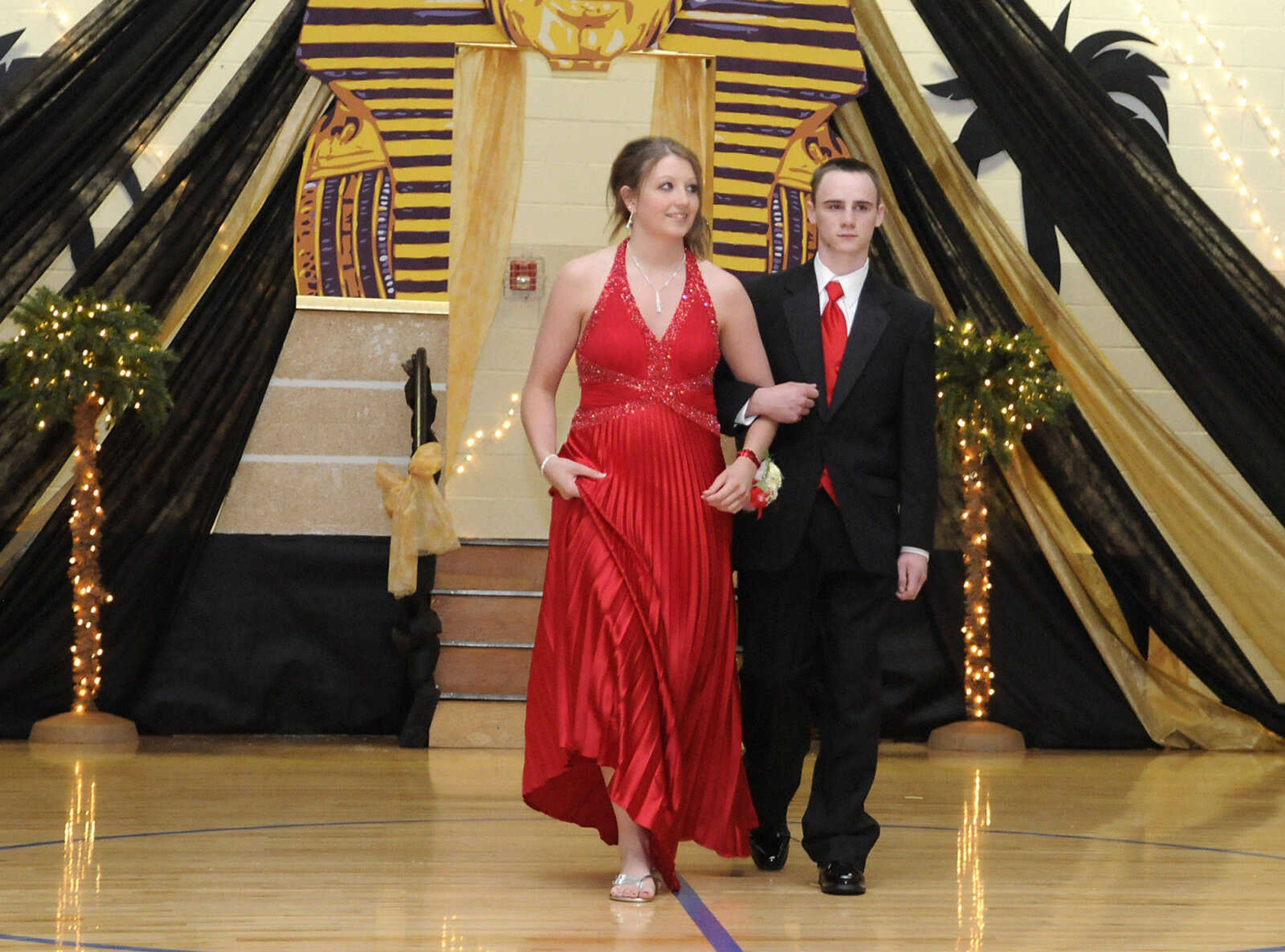 KRISTIN EBERTS ~ keberts@semissourian.com

The Oran High School prom took place on Saturday, April 17, 2010. The theme was "Passport Abroad."