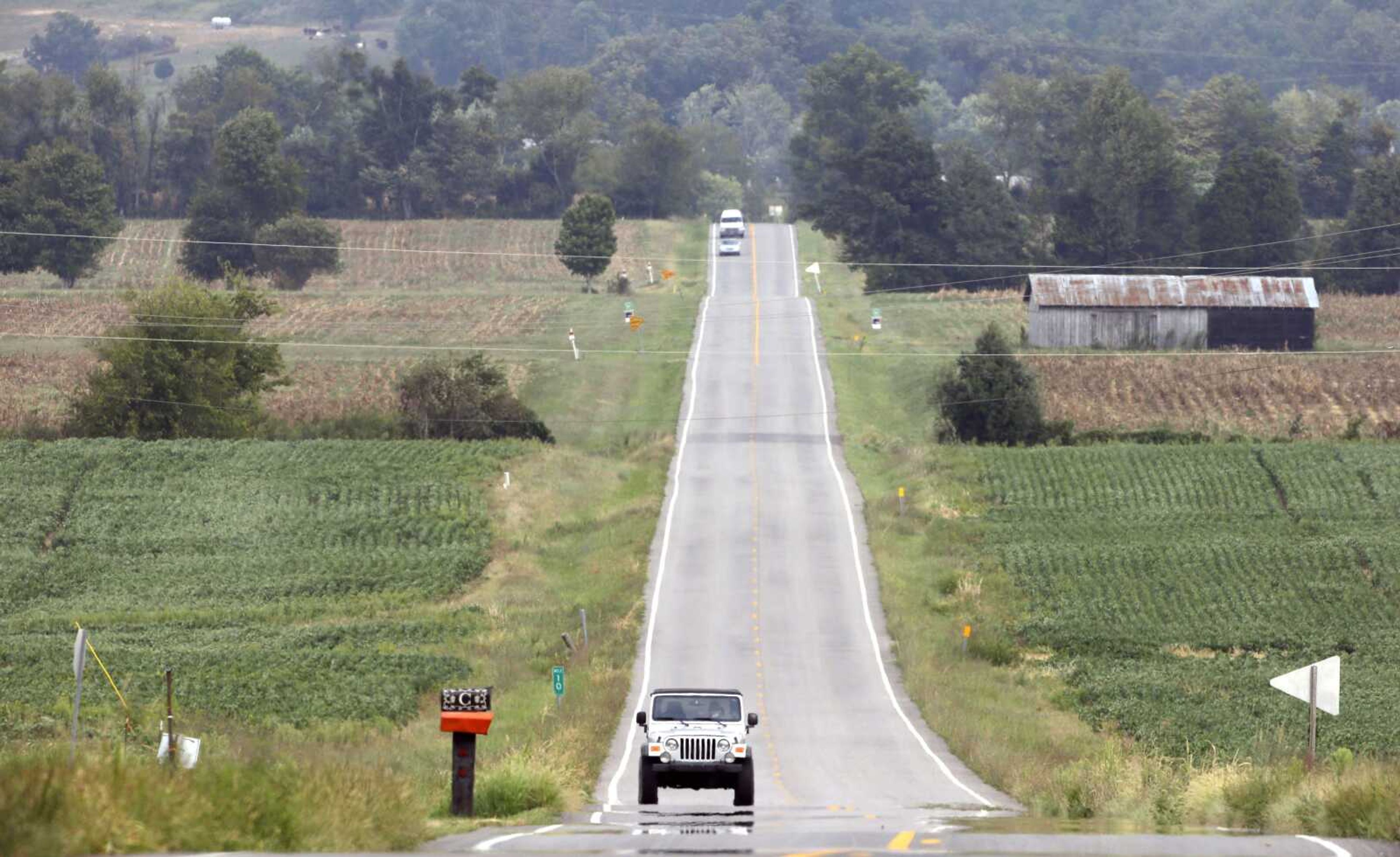 Visitors are expected to head to this rural area near Hopkinsville, Ky., when the next total eclipse of the sun darkens skies over parts of the United States on Aug. 21, 2017. The afternoon event will last longer in an area near Hopkinsville than any place on the planet. (Mark Humphrey ~ Associated Press)