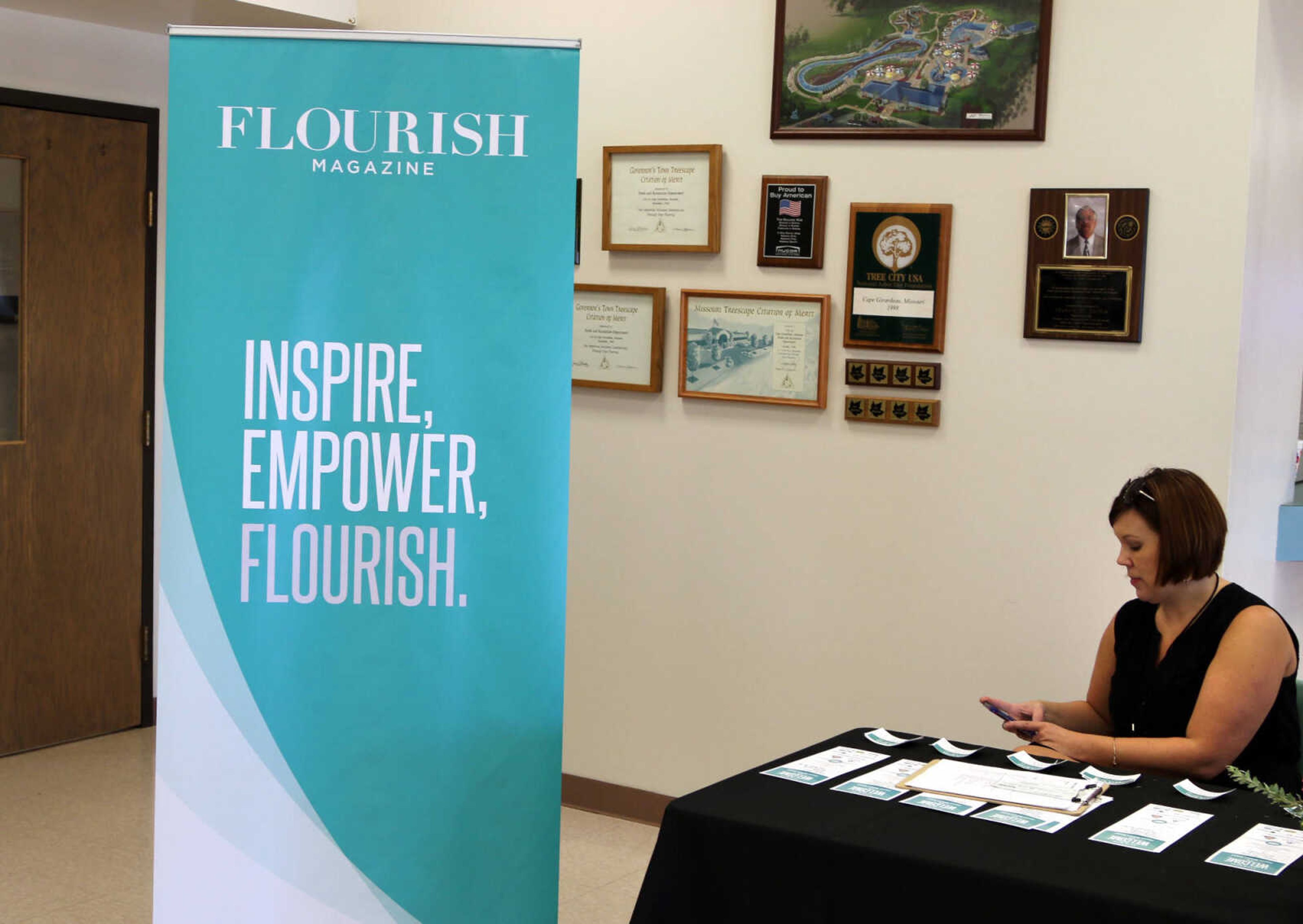 The Flourish Women's Summit on Thursday, Aug. 25, 2016 at the Osage Centre. (Paul Walker)