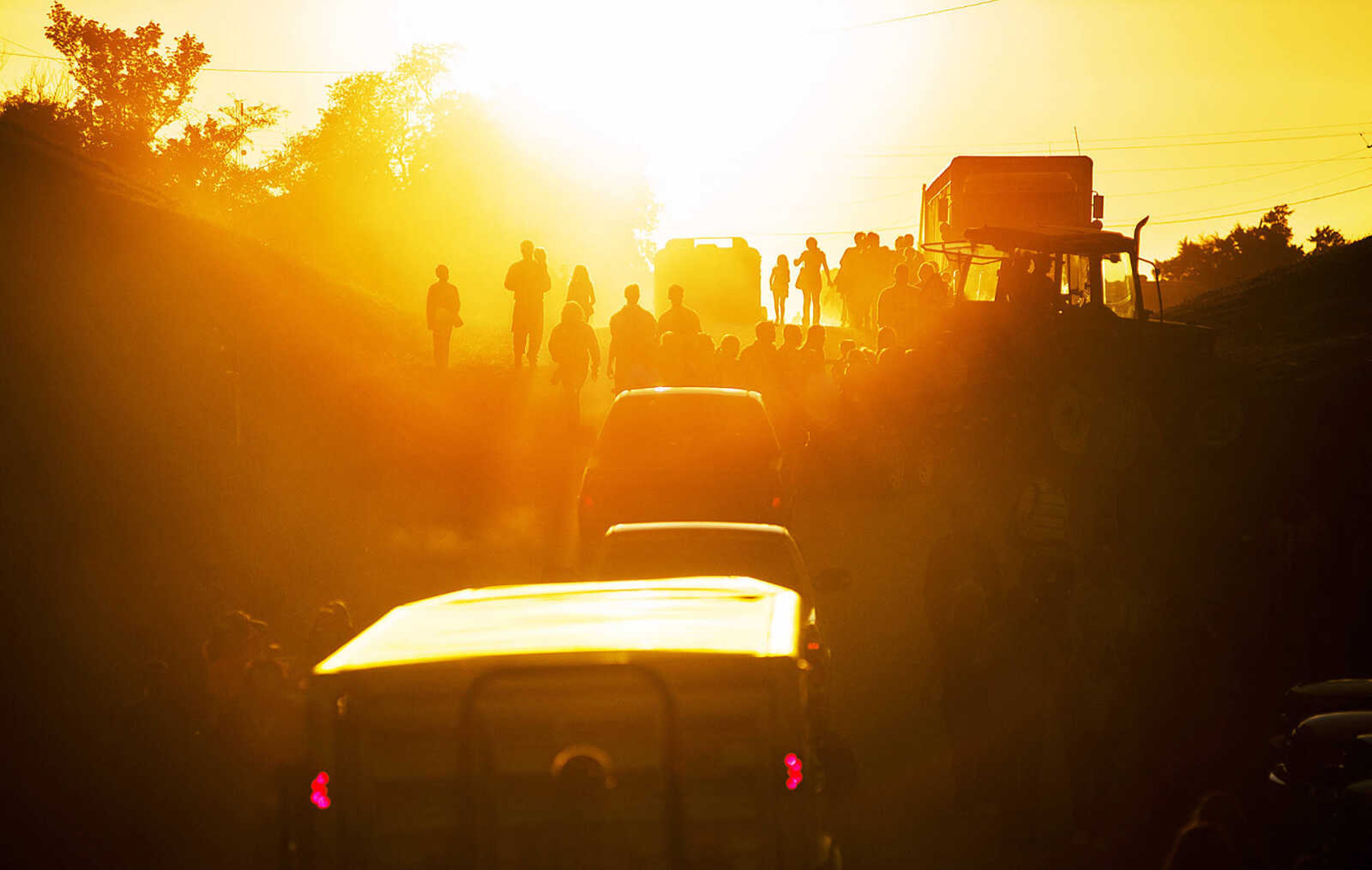 ADAM VOGLER ~ avogler@semissourian.com
Fair goers arrive and leave as the sun sets on the East Perry Community Fair Saturday, Sept. 21, in Altenburg, Mo.