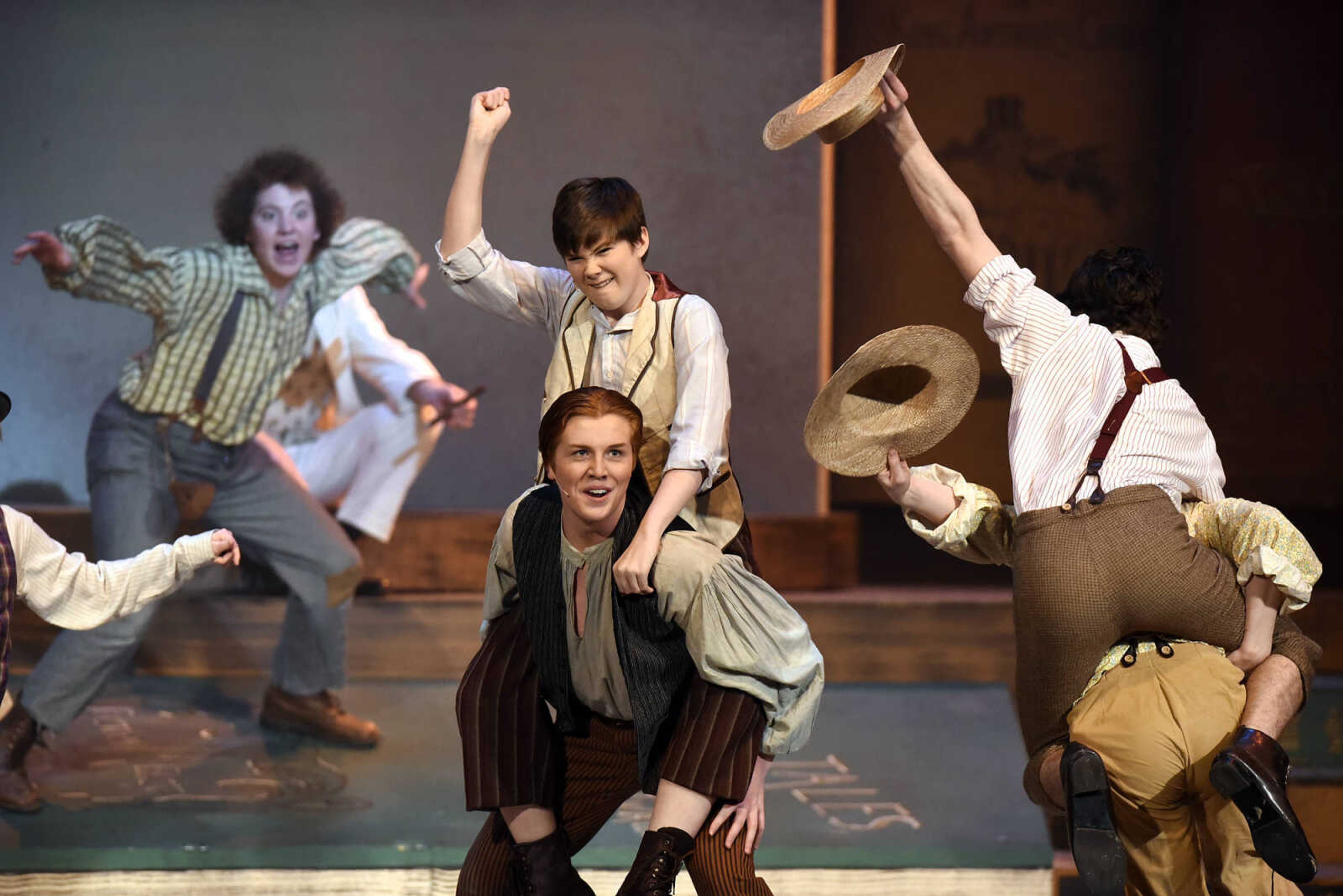 The Conservatory of Theatre and Dance's presents "Big River: The Adventures of Huckleberry Finn" on Wednesday, Feb. 22, 2017, at Southeast Missouri State University's River Campus. The show runs through Sunday.