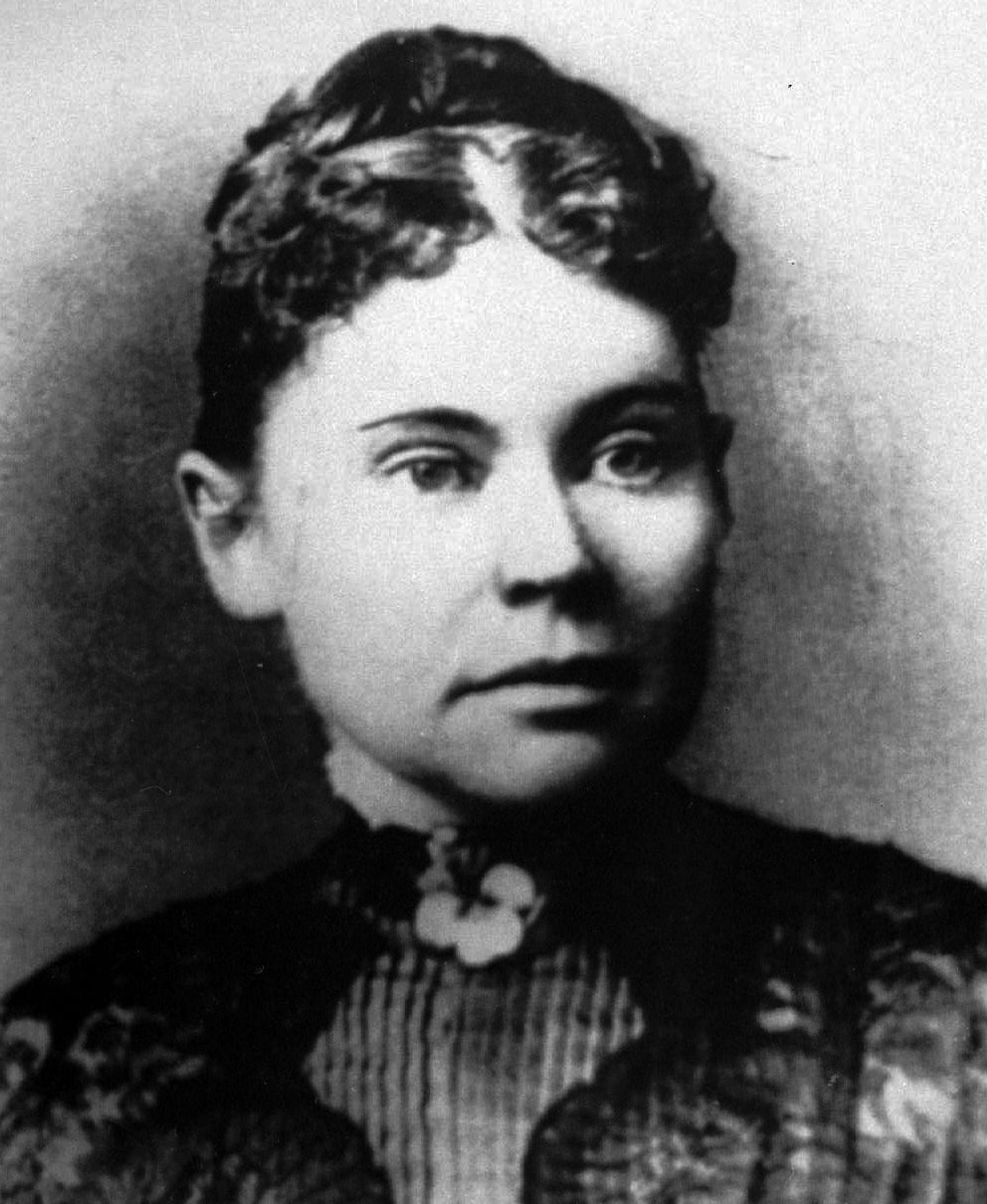 A 1890 photo of Lizzie Borden. 