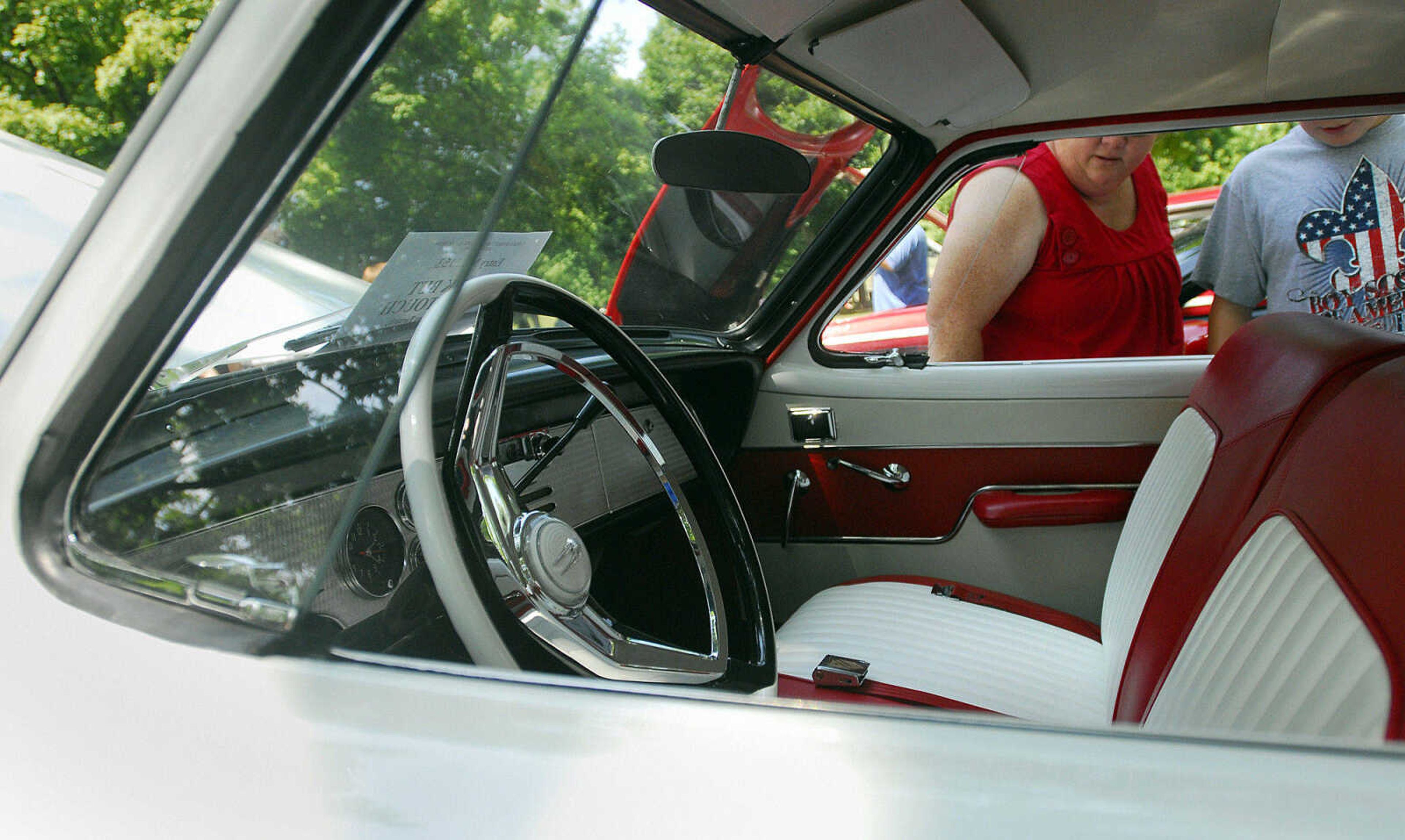 LAURA SIMON~lsimon@semissourian.com
Hundreds of cars were on display at the car show Sunday during Jackson's Fourth of July celebration in Jackson City Park.