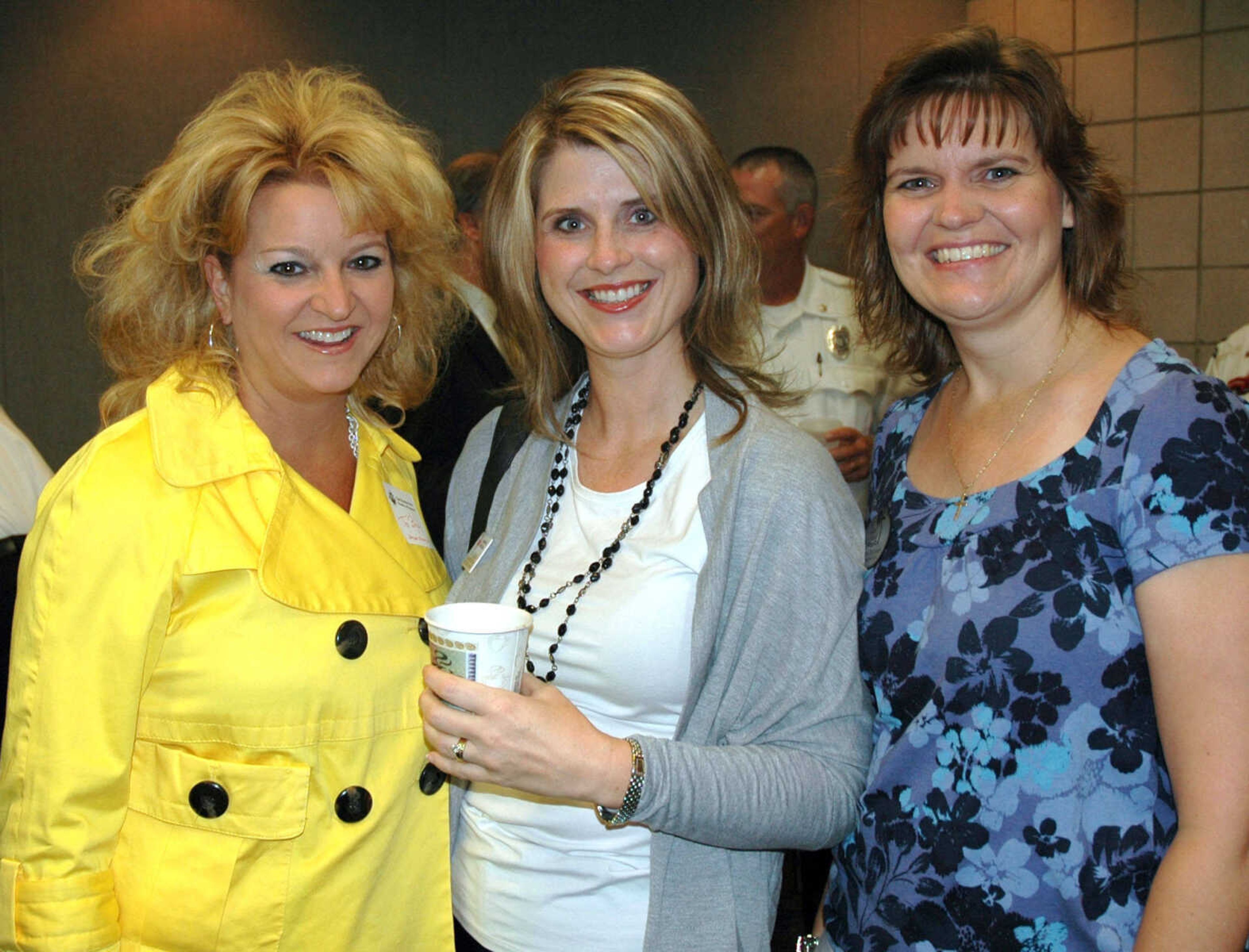 Tina Bryan, Sara Gerau and Susan Berghoff