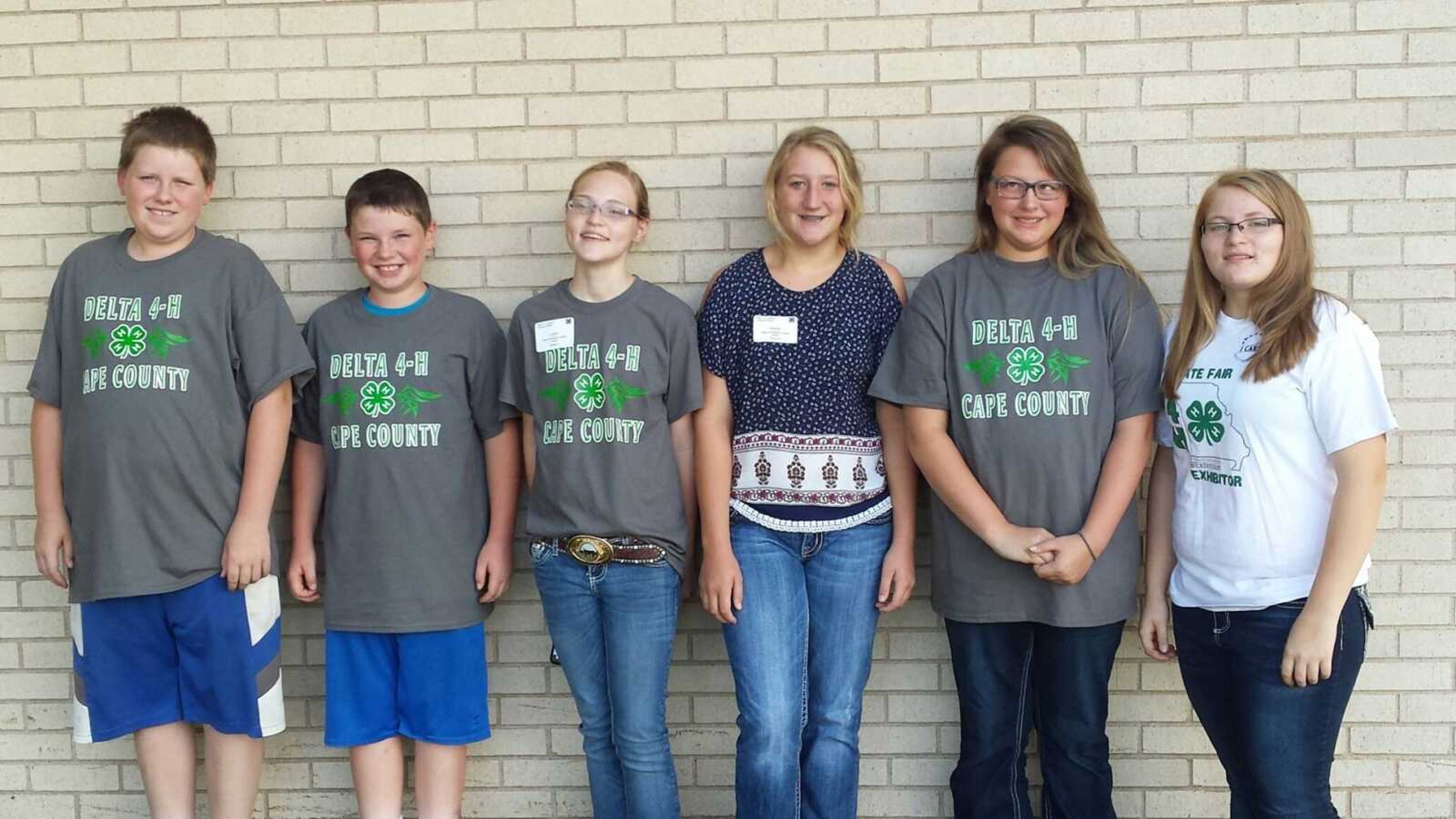 2016 4-H State Livestock Contest Participants