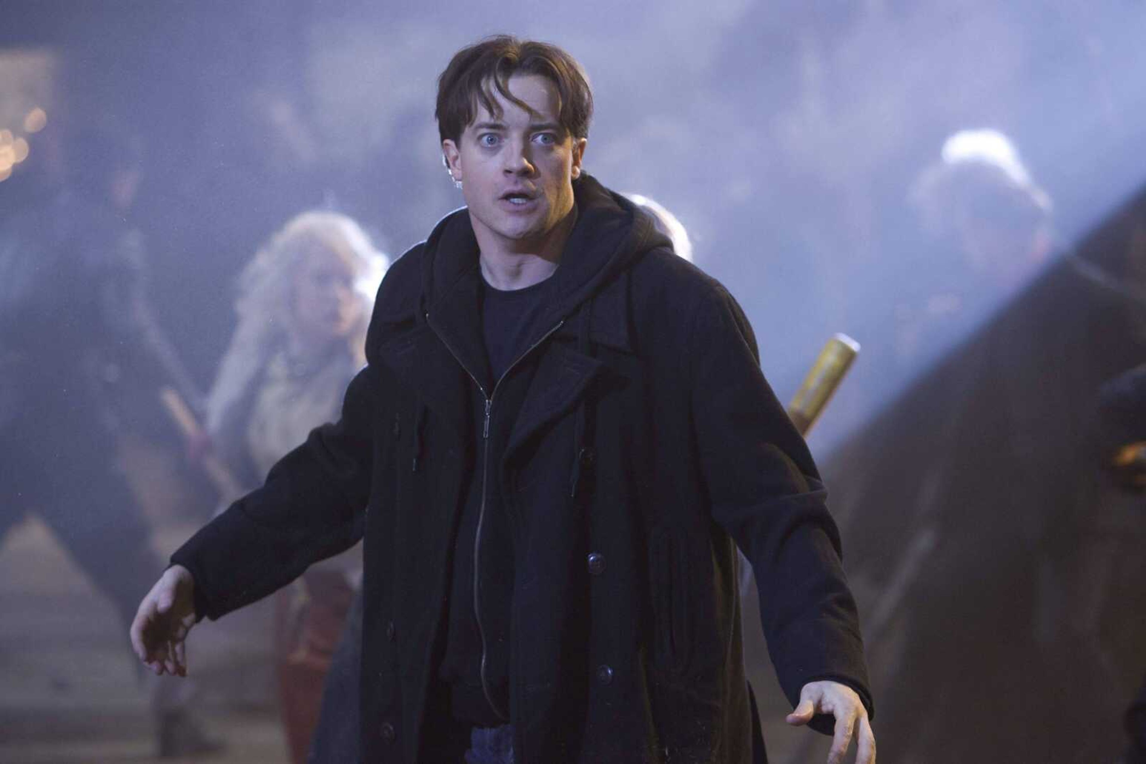 Brendan Fraser is shown in a scene from "Inkheart." (AP Photo/Warner Bros., Murray Close)