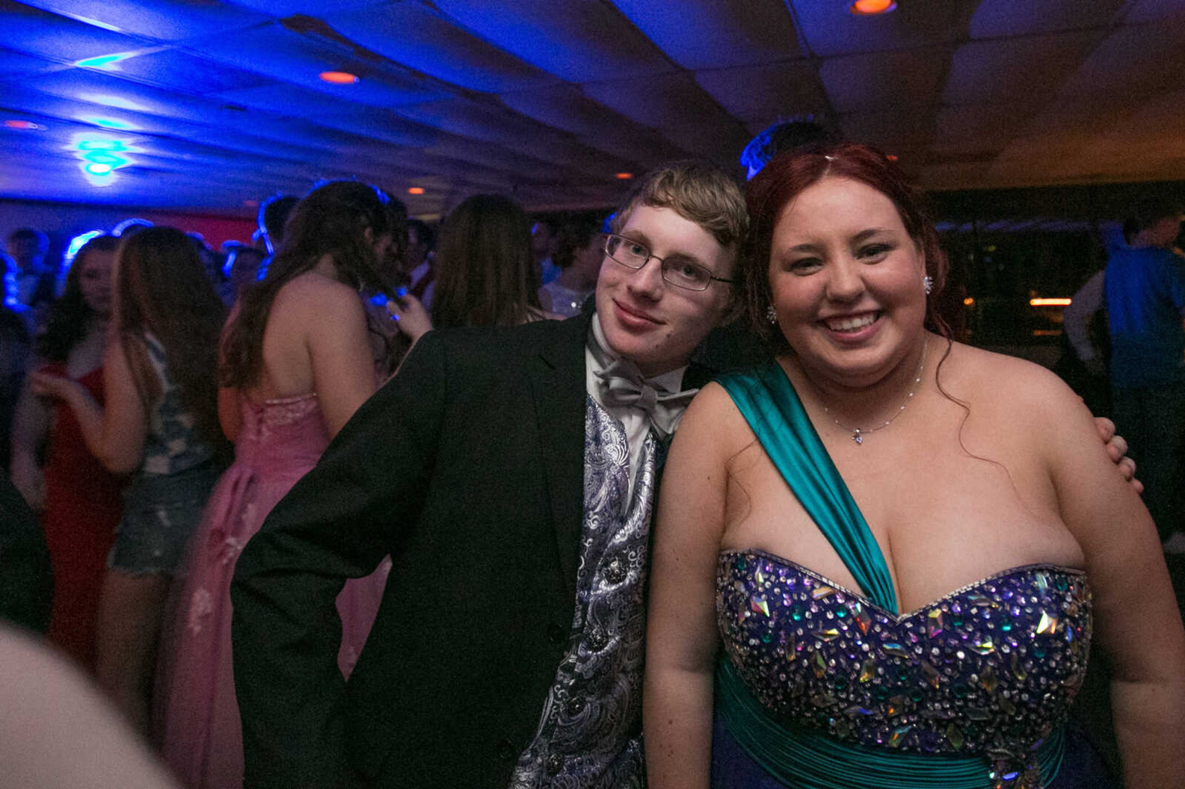 GLENN LANDBERG ~ glandberg@semissourian.com

Students take to the dance floor during the Saxony Lutheran High School's "Classique Magnifique" prom, Saturday, April 23, 2016, at the Cape Girardeau Elks Lodge.