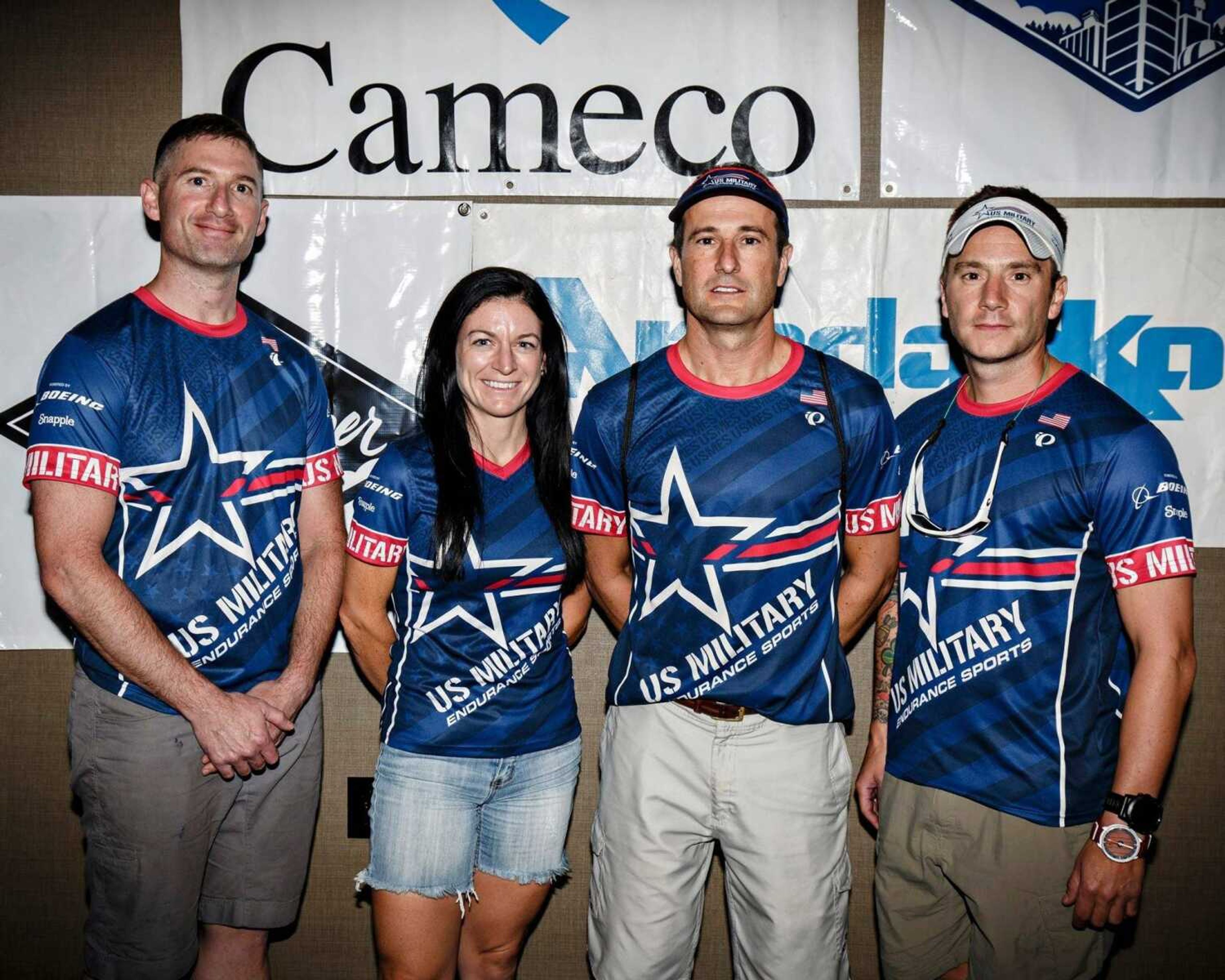 Cape Girardeau resident Bryan Greaser, second from right, poses with his U.S. Military Endurance Sports team at the Cowboy Tough expedition race July 14-17 in Casper, Wyoming. The lone non-military member of the team, Greaser helped his unit complete the 3  -day, multiple-discipline competition.