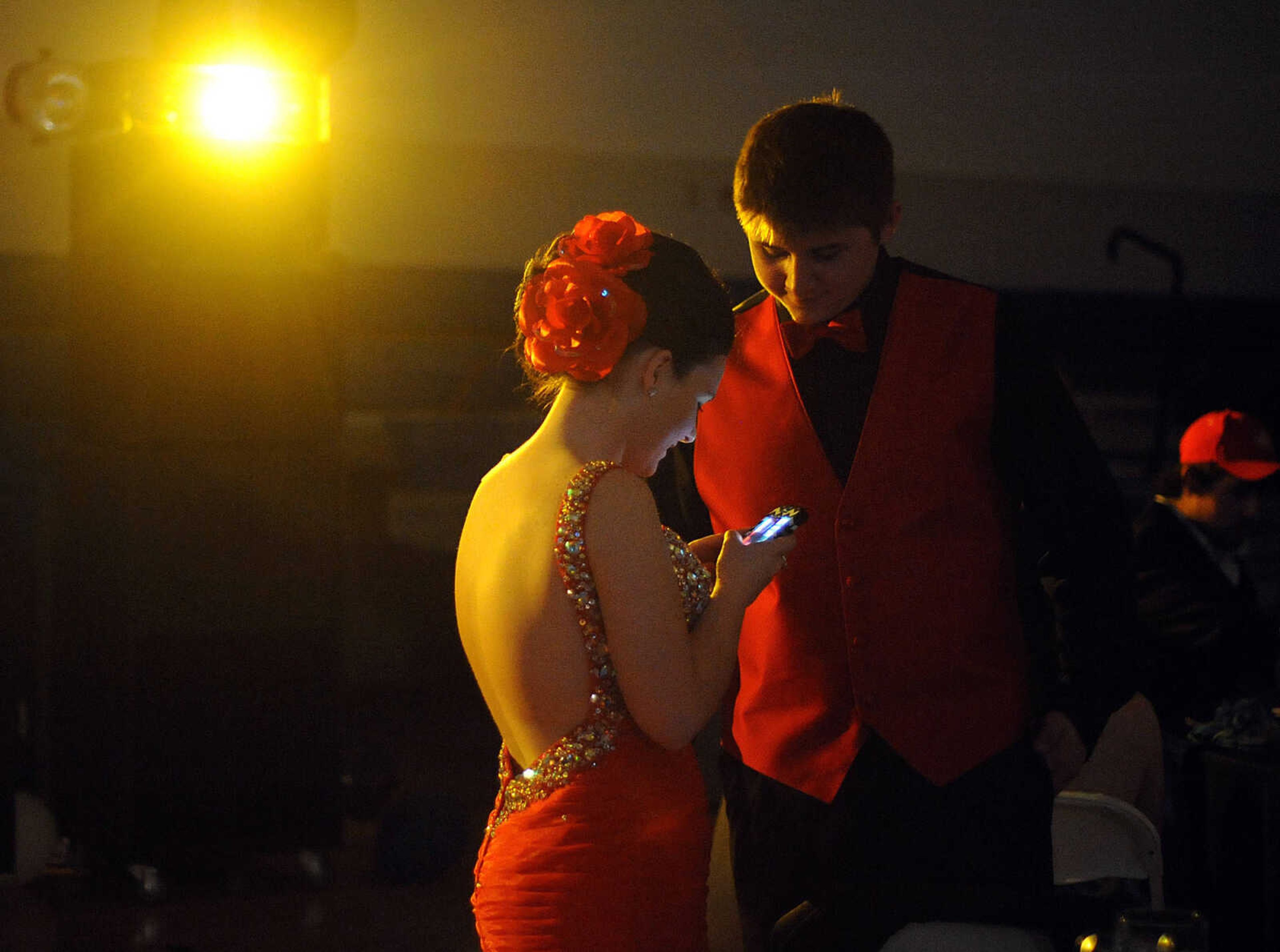 LAURA SIMON ~ lsimon@semissourian.com

Oran High School held its prom Saturday night, April 12, 2014, inside the school's gymnasium.