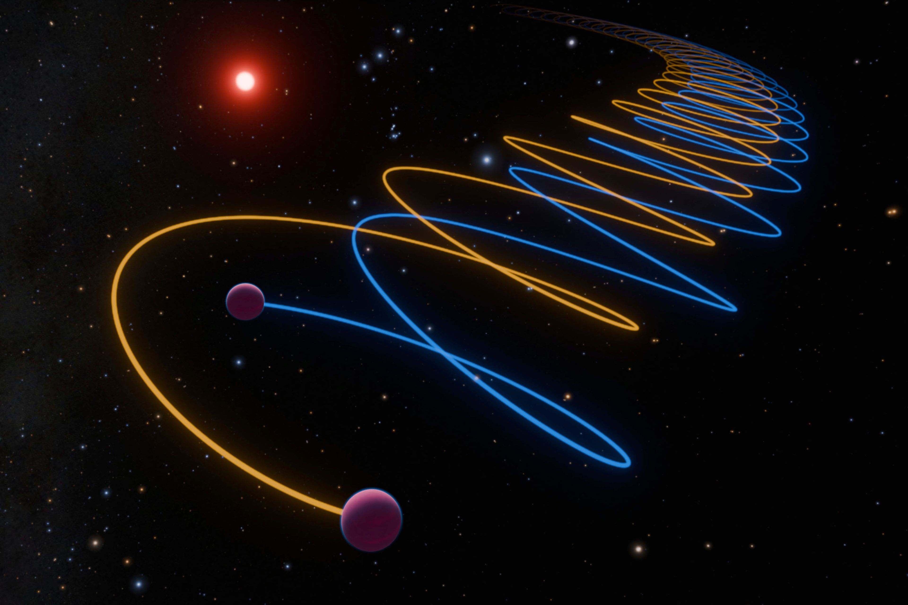 A brown dwarf discovered 30 years ago is actually twins circling each other