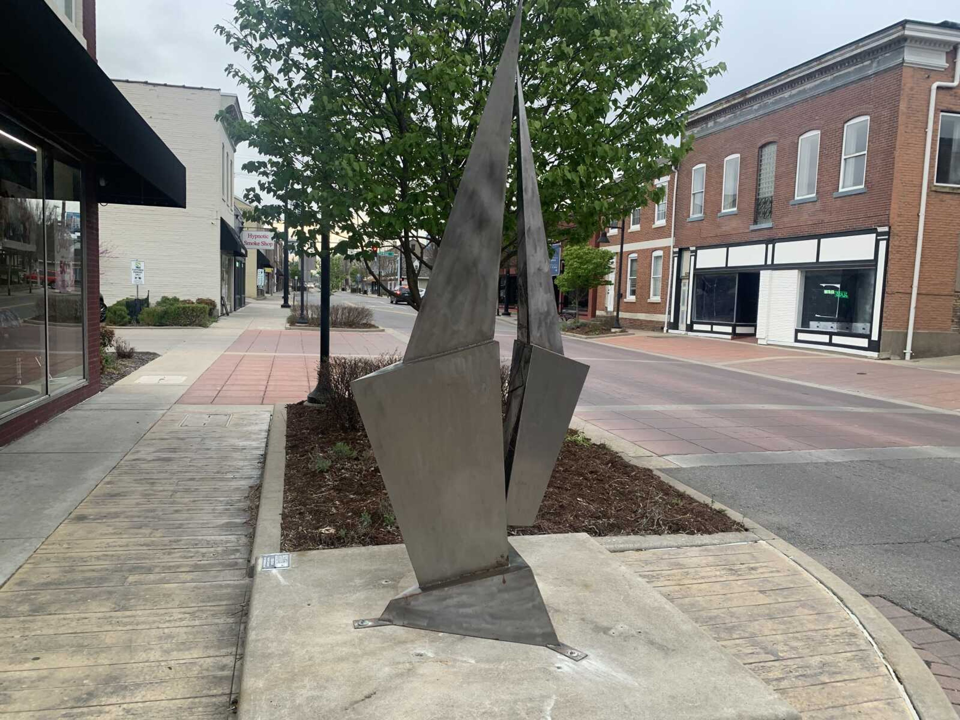 Timothy Godlove's sculpture, Creation, was one of seven sculptures selected for the 2022 Cape Girardeau Outdoor Sculpture Exhibition. Godlove's sculptures take around 100 hours to make, including Creation.