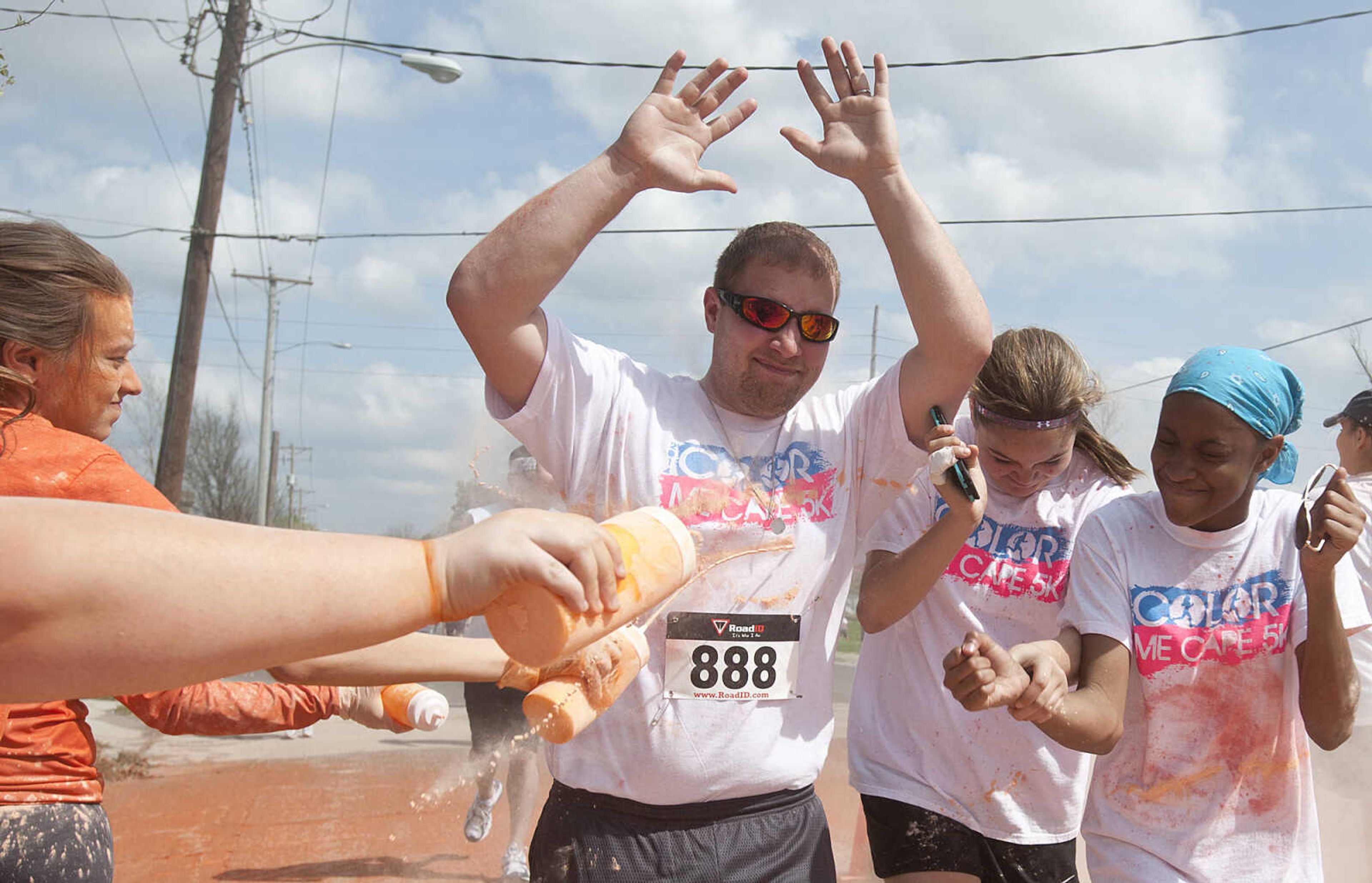 ADAM VOGLER ~ avogler@semissourian.com
The Color Me Cape 5k Saturday, April 12, in Cape Girardeau.