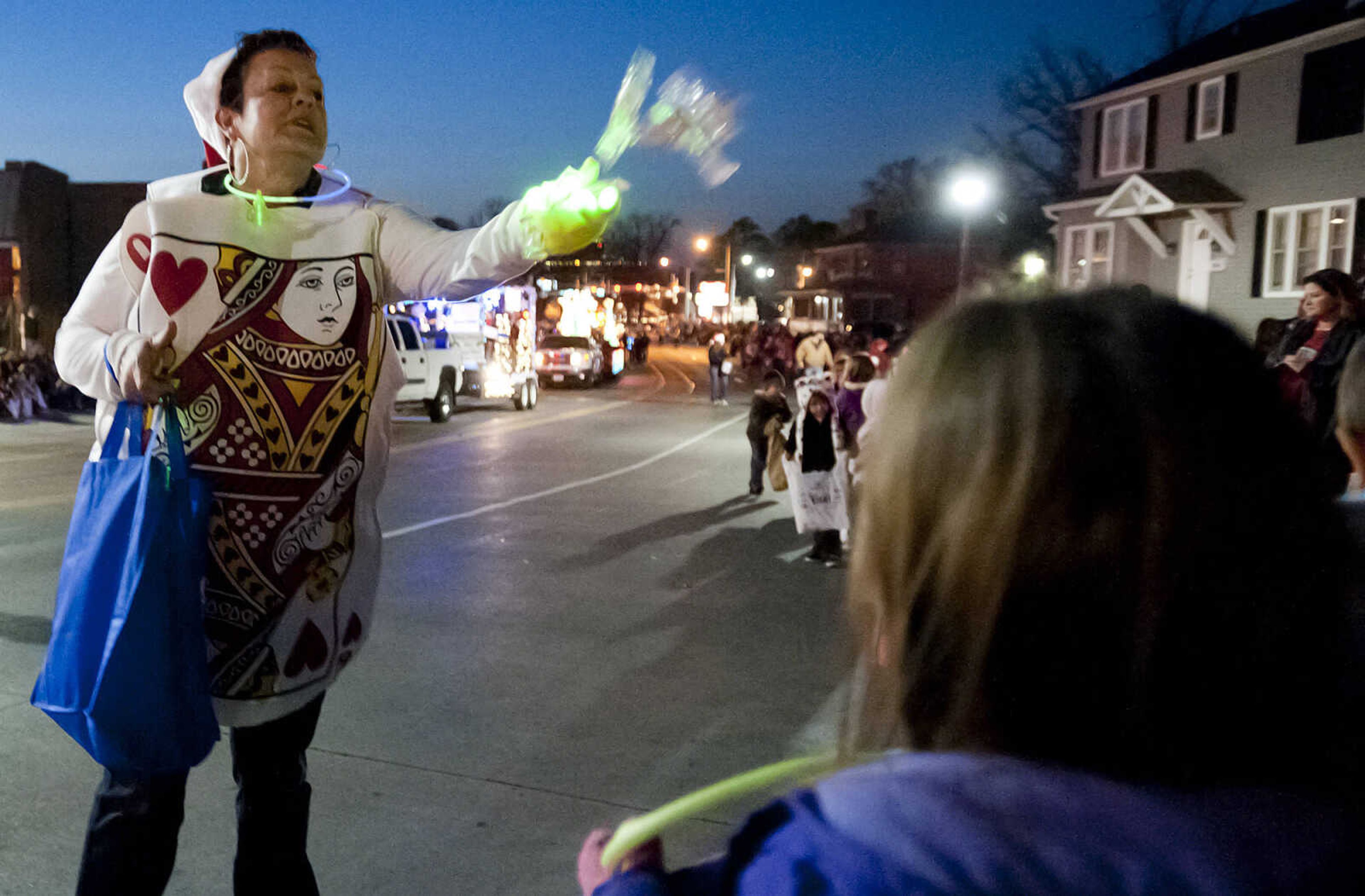 The 22nd Annual Parade of Lights Sunday, Dec. 1, in Cape Girardeau. The parade started at Capaha Park making its way down Broadway and Main Street. The theme for this year's parade was ŇChristmas Fun for Everyone.Ó