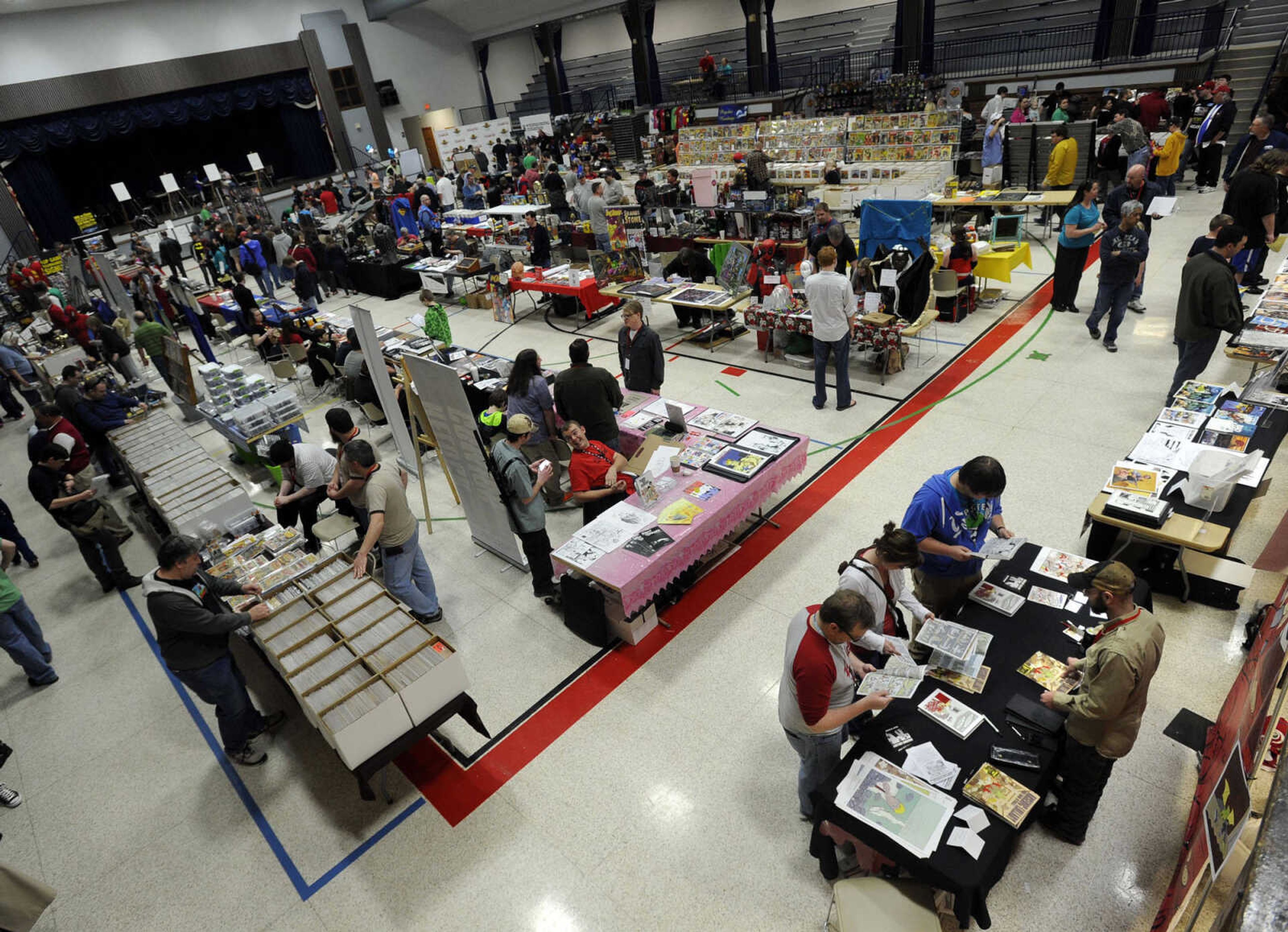 Cape Comic Con on Saturday, March 22, 2014 at the Arena Building.