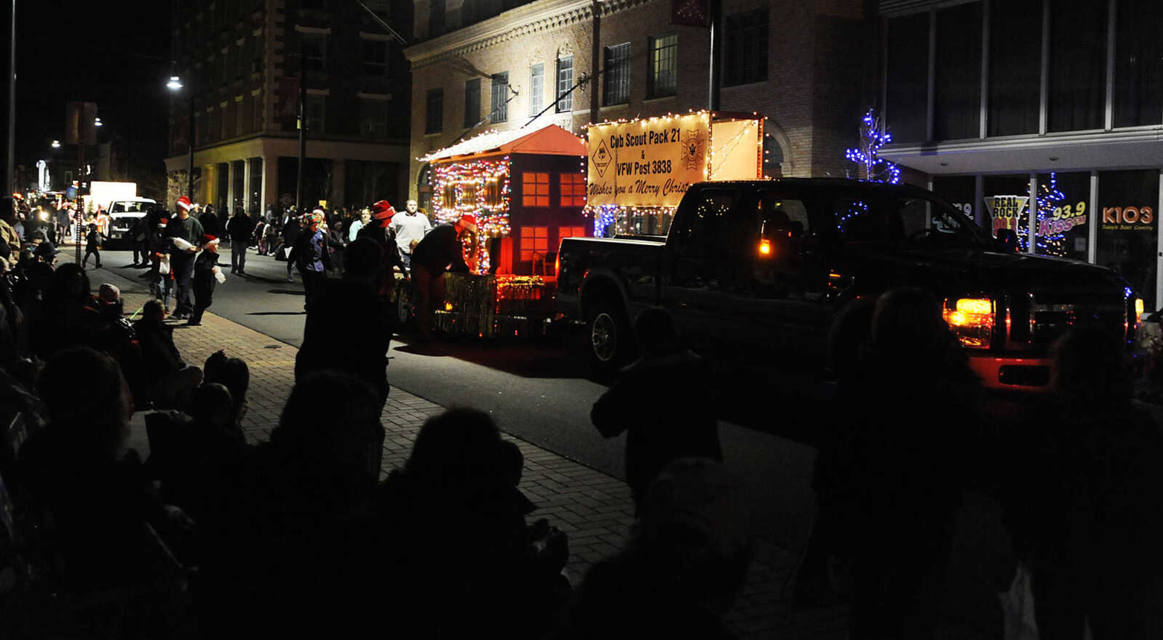 The 21st Annual Parade of Lights Sunday, Nov. 25, in Cape Girardeau. This year's theme was "All I Want for Christmas."