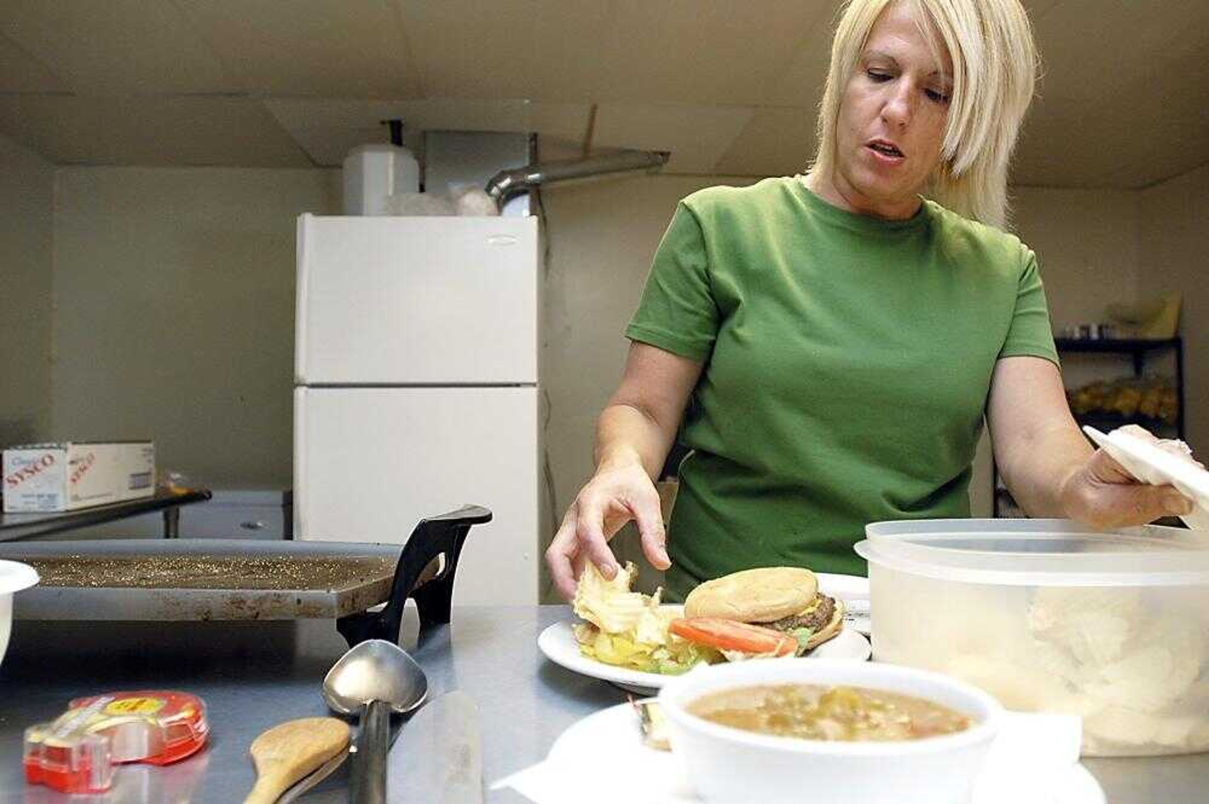 "It's second nature to me," said Shauna Watson as she completed a lunch order at Nehemiah's Diner on Saturday. "I've been doing this my whole life."