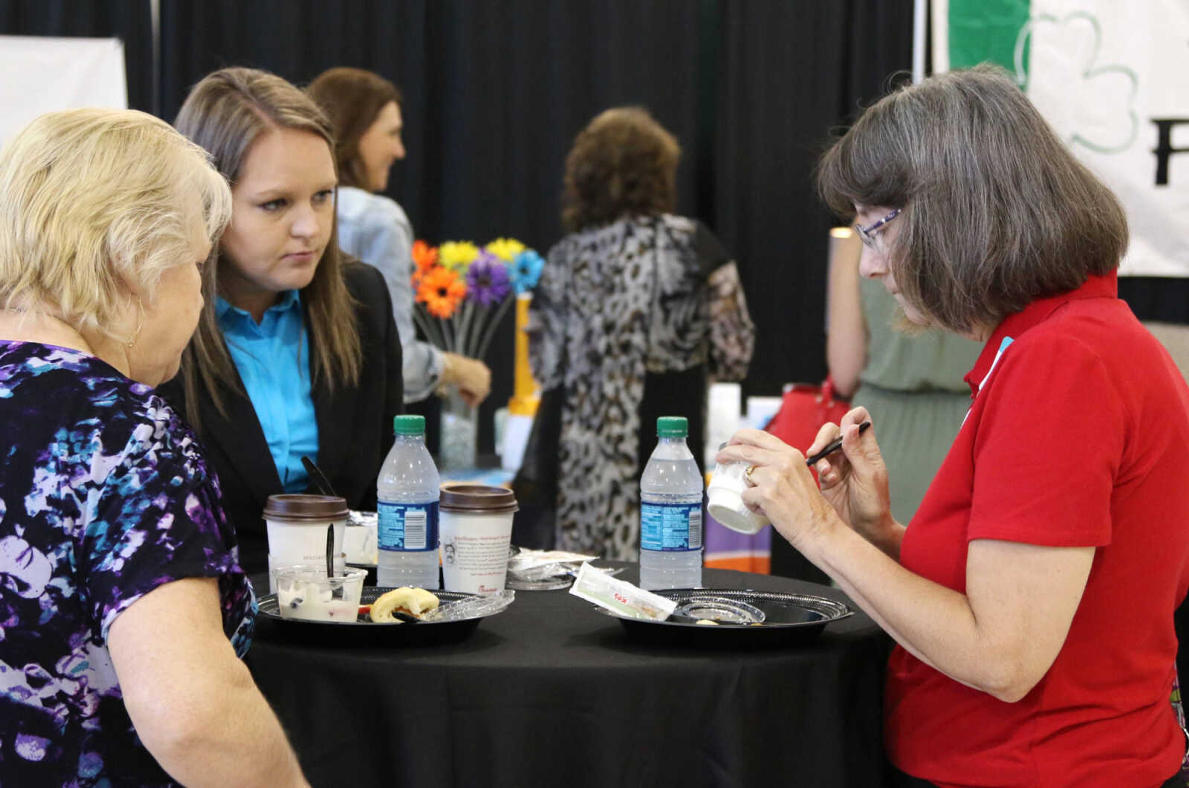 The Flourish Women's Summit on Thursday, Aug. 25, 2016 at the Osage Centre. (Paul Walker)