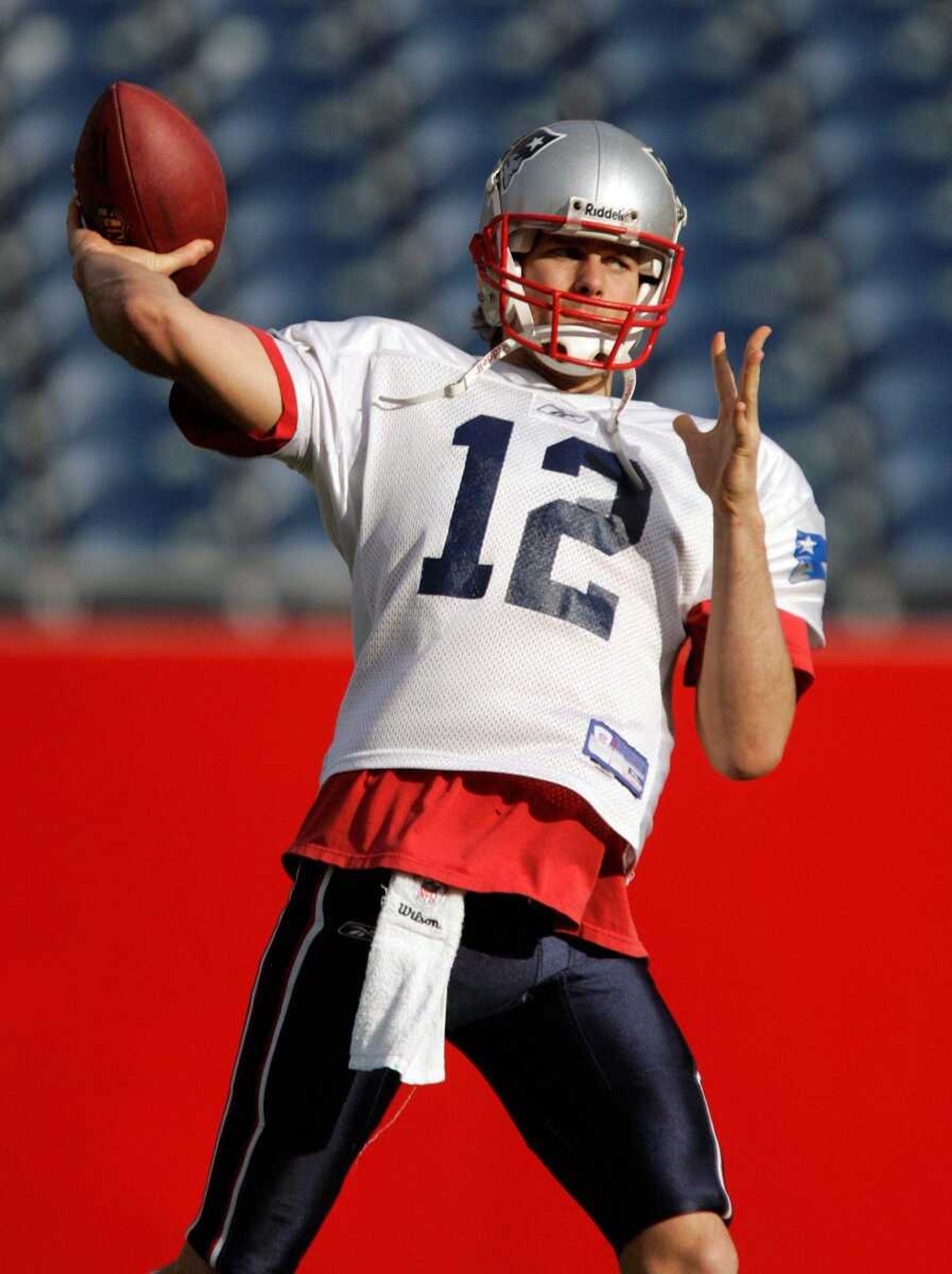 Quarterback Tom Brady was one of five Patriots named to the All-Pro team Wednesday. (MICHAEL DWYER ~ Associated Press)