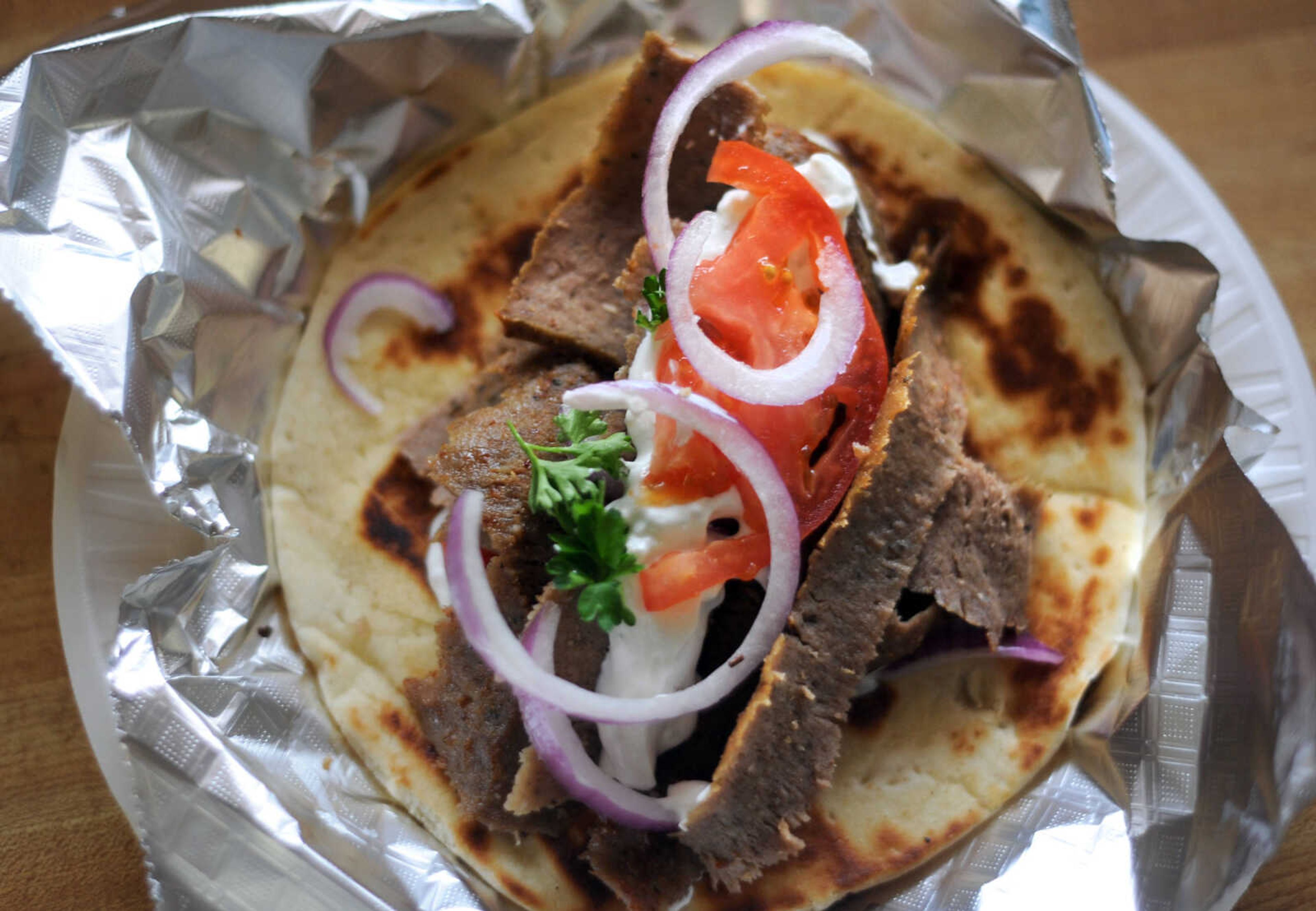 LAURA SIMON ~ lsimon@semissourian.com

A gyro from Zoi's Gyro Corner in Cape Girardeau.