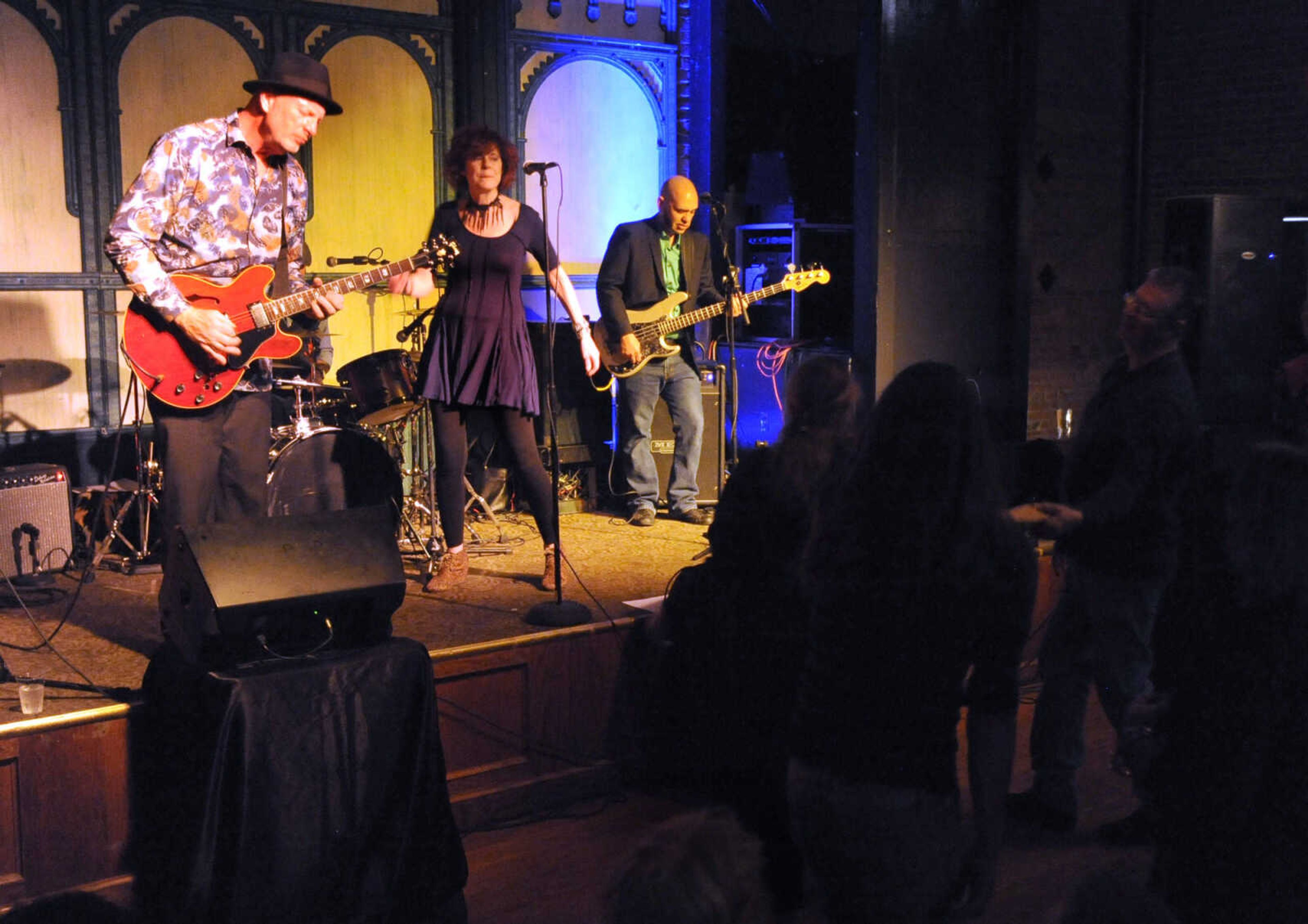 FRED LYNCH ~ flynch@semissourian.com
The Green McDonough Band performs Saturday, March 11, 2017 during the sixth annual Cross Rivers Roots & Blues Festival at the River City Yacht Club in downtown Cape Girardeau.