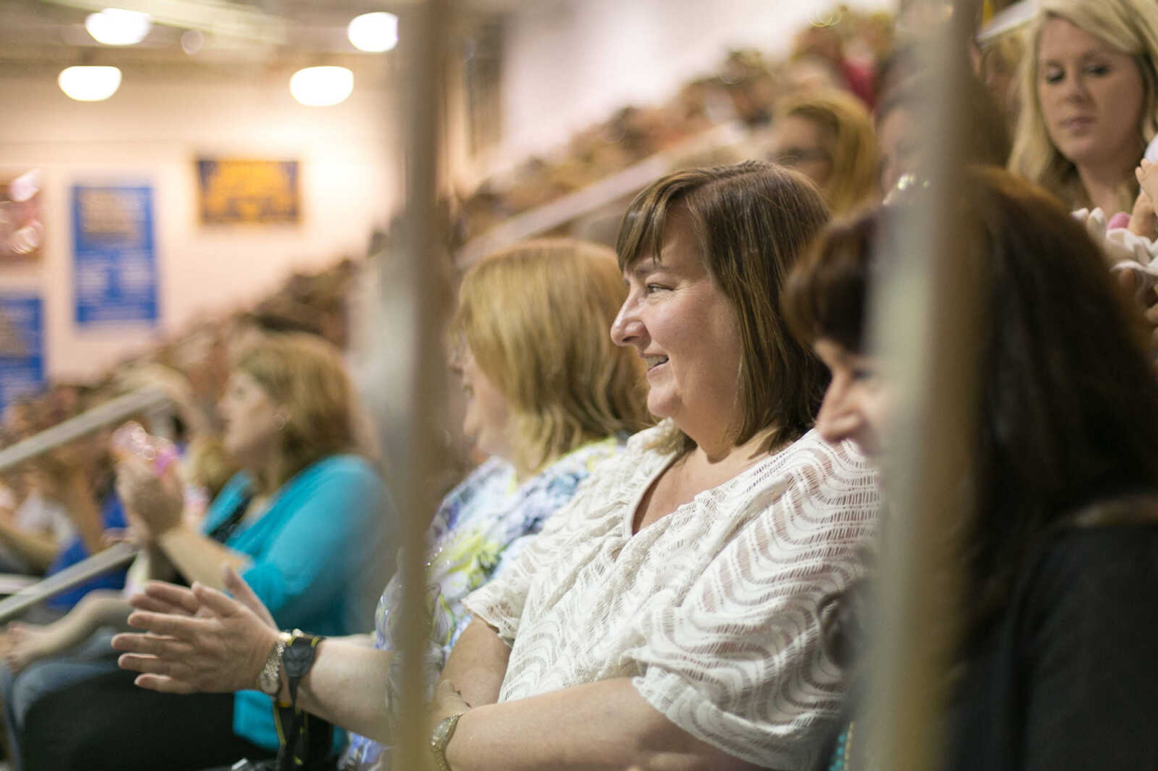 GLENN LANDBERG ~ glandberg@semissourian.com

Friends and family gather to support students during the Scott City commencement Sunday, May 17, 2015 at Scott City High School.