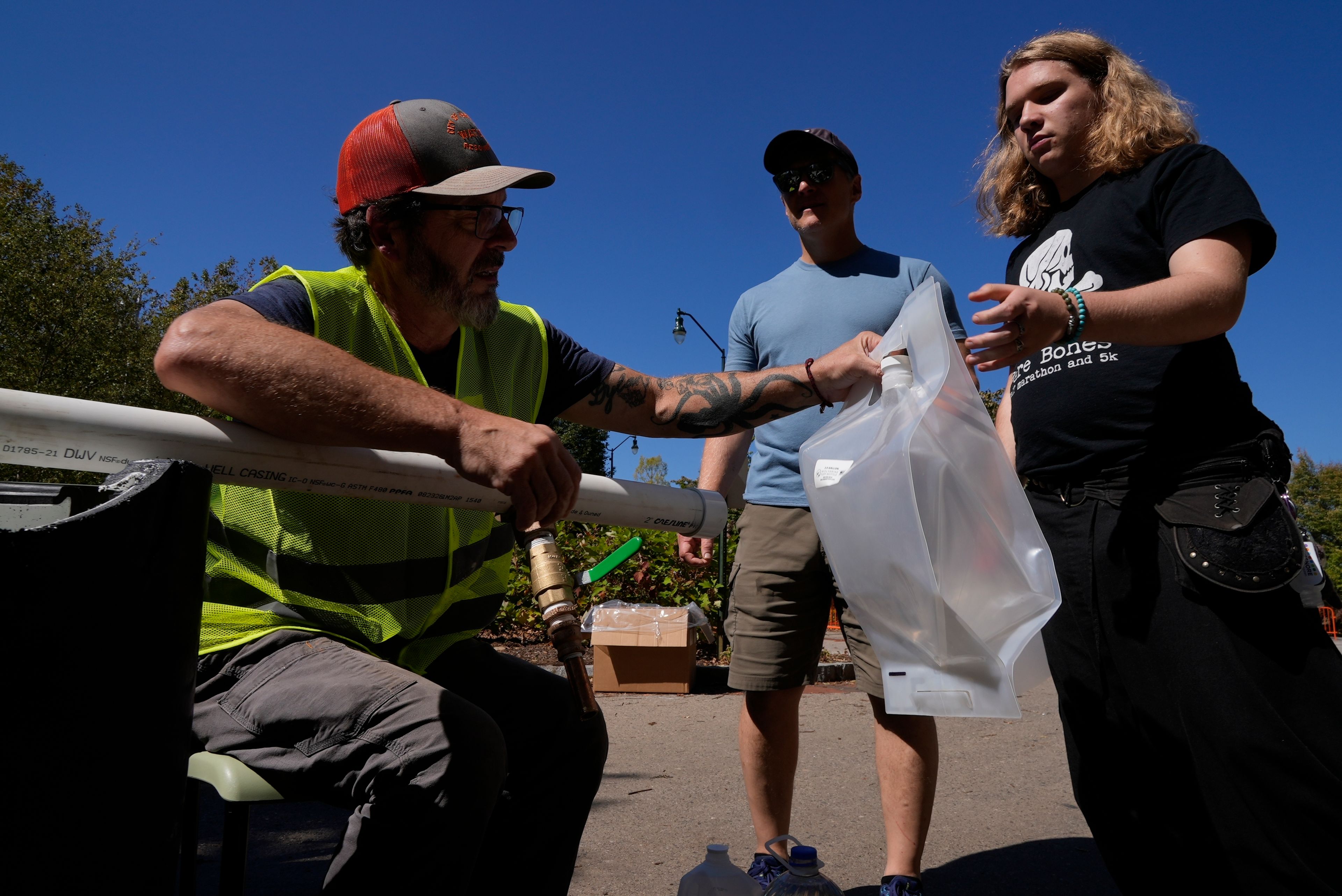 A week after Helene hit, thousands still without water struggle to find enough