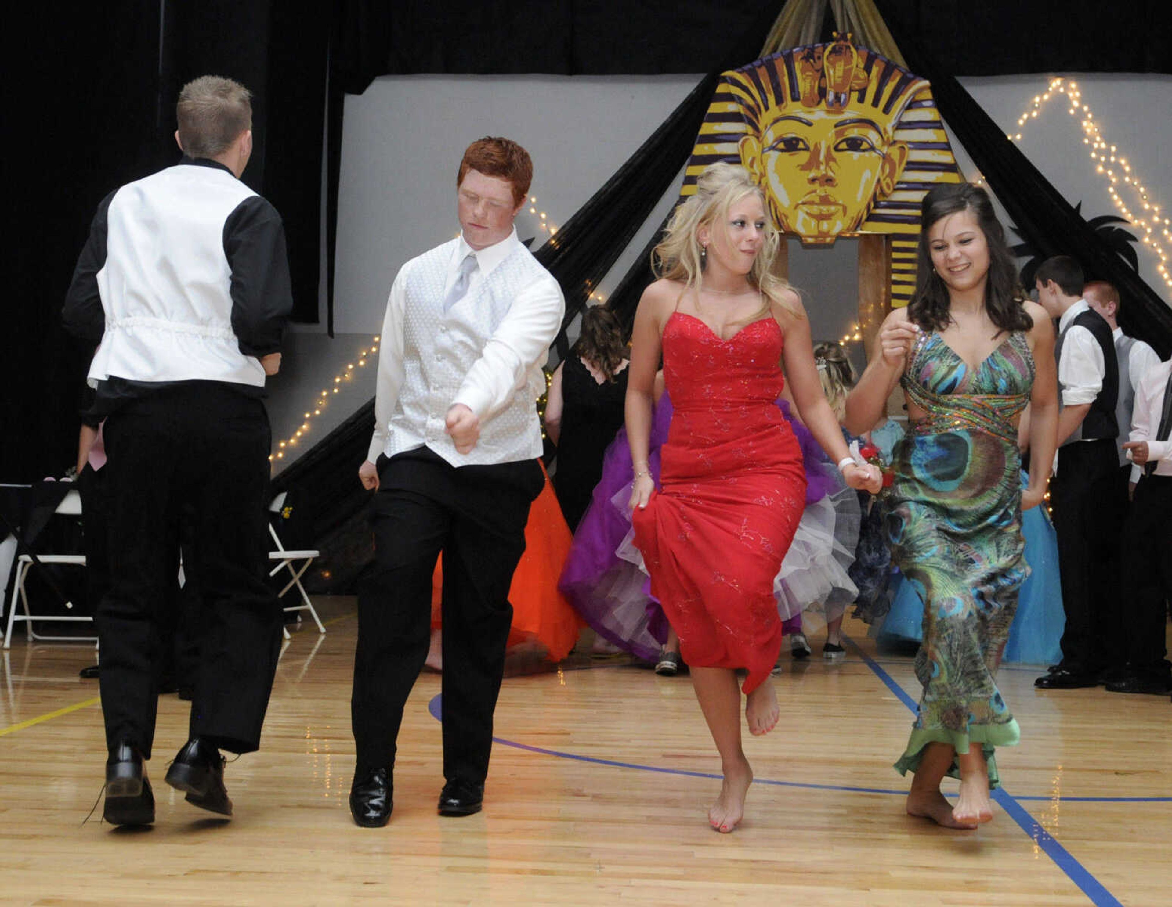 KRISTIN EBERTS ~ keberts@semissourian.com

The Oran High School prom took place on Saturday, April 17, 2010. The theme was "Passport Abroad."