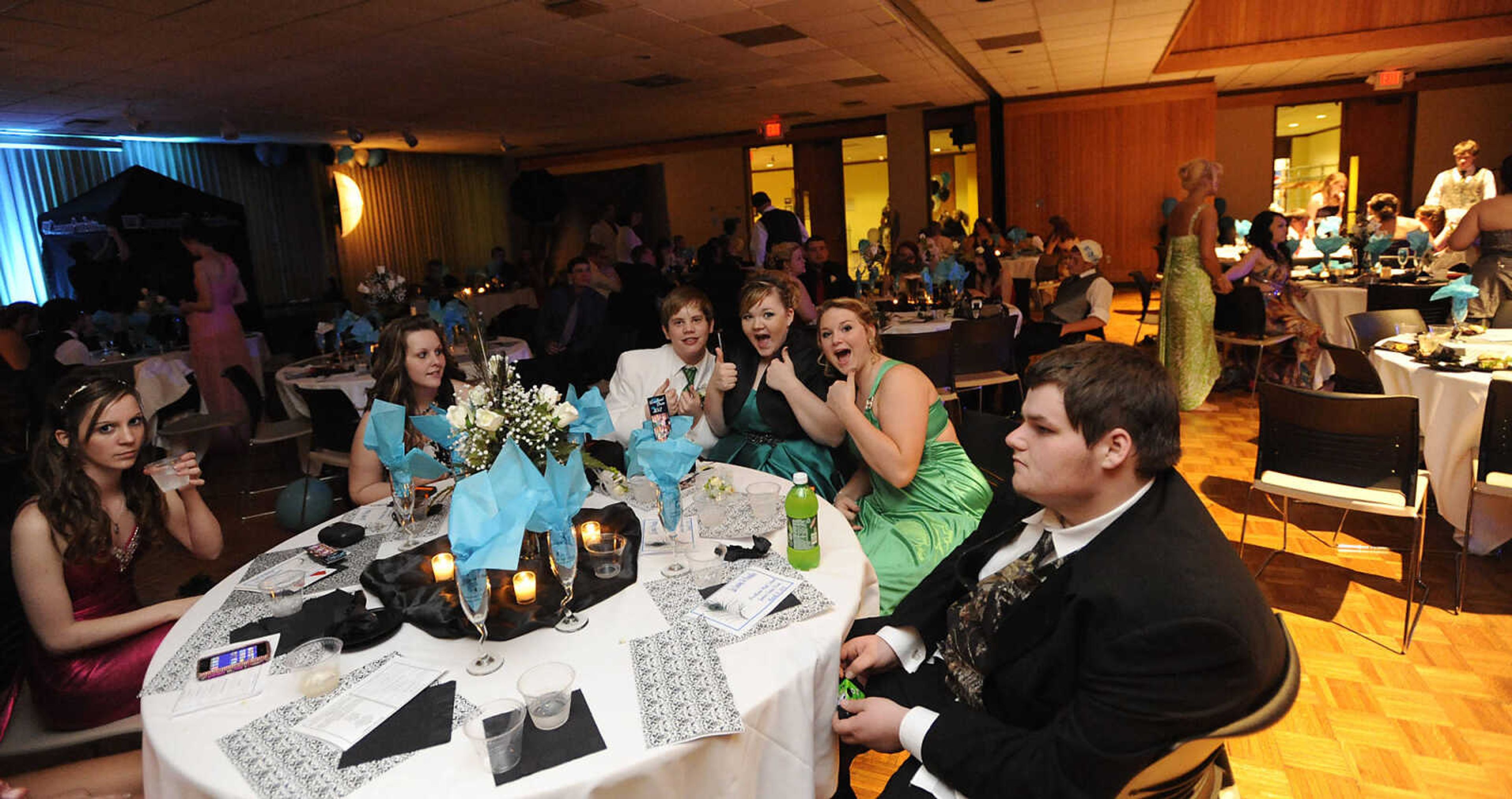 The Woodland High School Prom, 'An Evening in Paradise,' March 31, 2012.