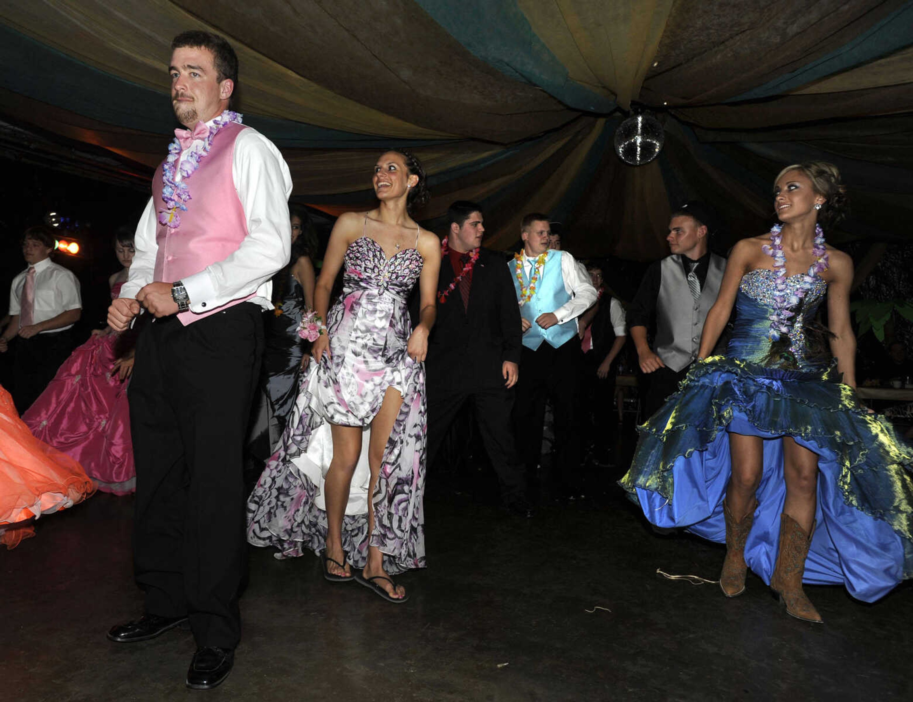 Leopold High School Prom, "A Night in Paradise," April 28, 2012.