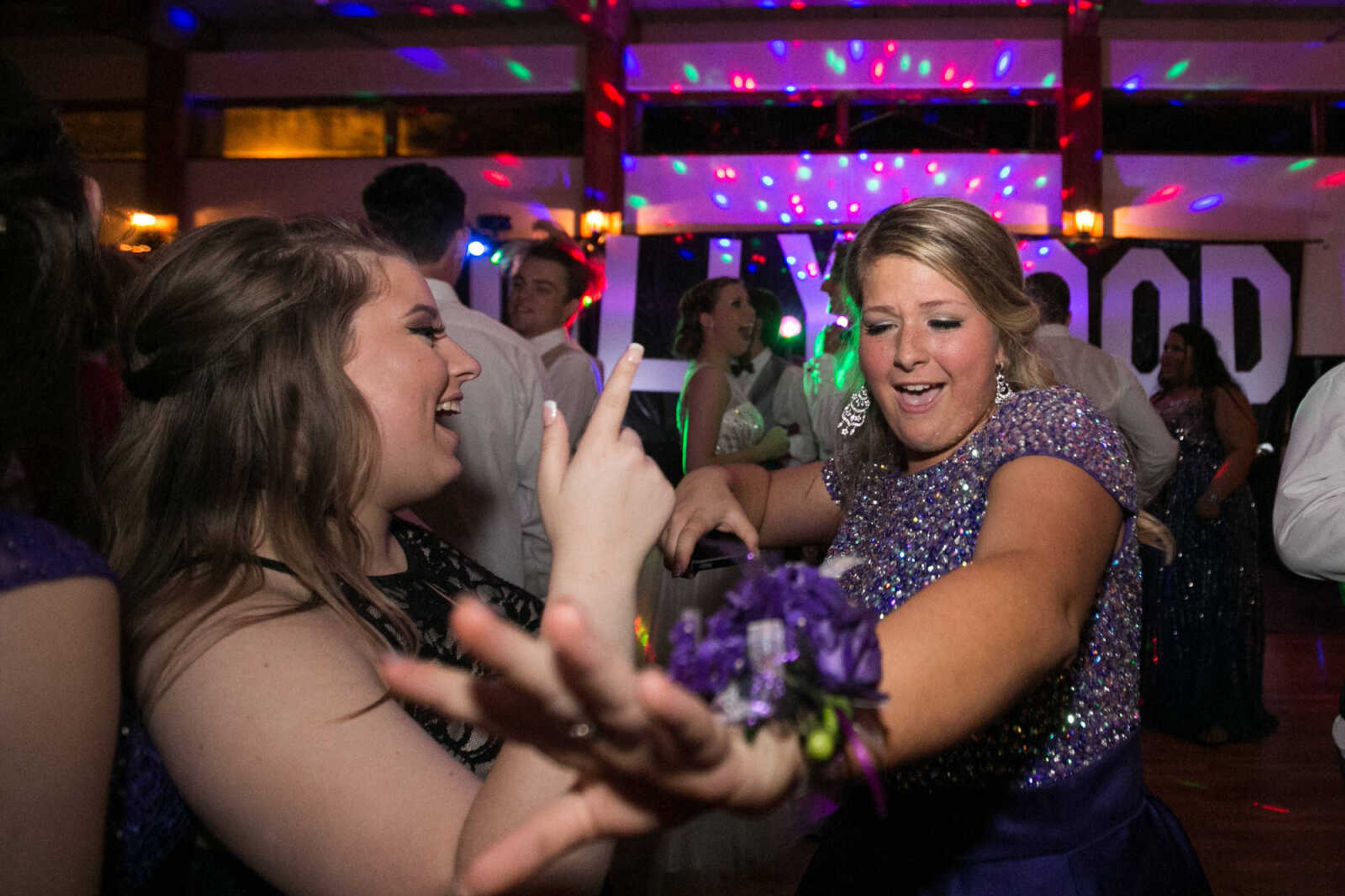 GLENN LANDBERG ~ glandberg@semissourian.com

Students take to the dance floor during the Notre Dame Regional High School prom, "Red Carpet Gala," Friday, April 29, 2016 at Bavarian Halle in Jackson.