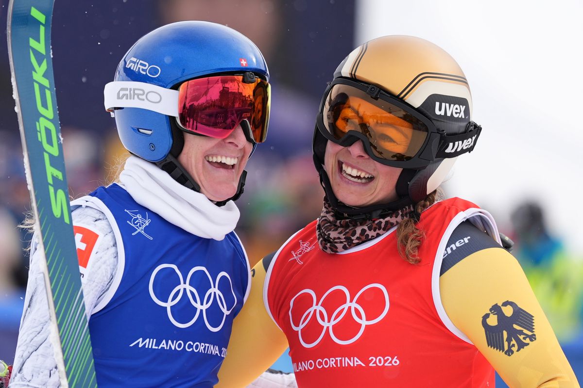 Daniela Maier of Germany wins Olympic gold in women's skicro...