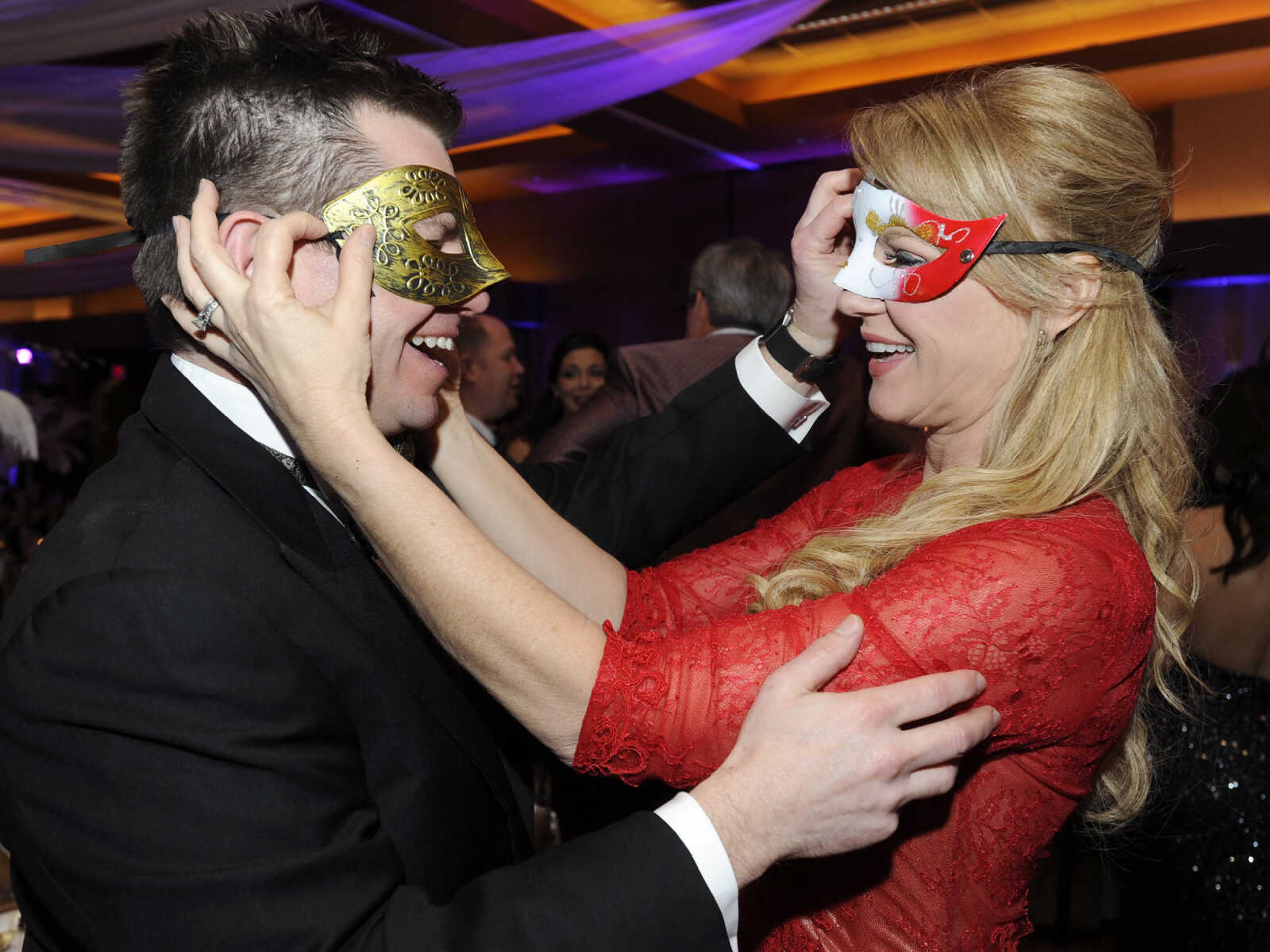 FRED LYNCH ~ flynch@semissourian.com
Rex and Sherry Rust pose for a photo at the SoutheastHEALTH Journey Gala on Saturday, Jan. 21, 2017 at Isle Casino Event Center.