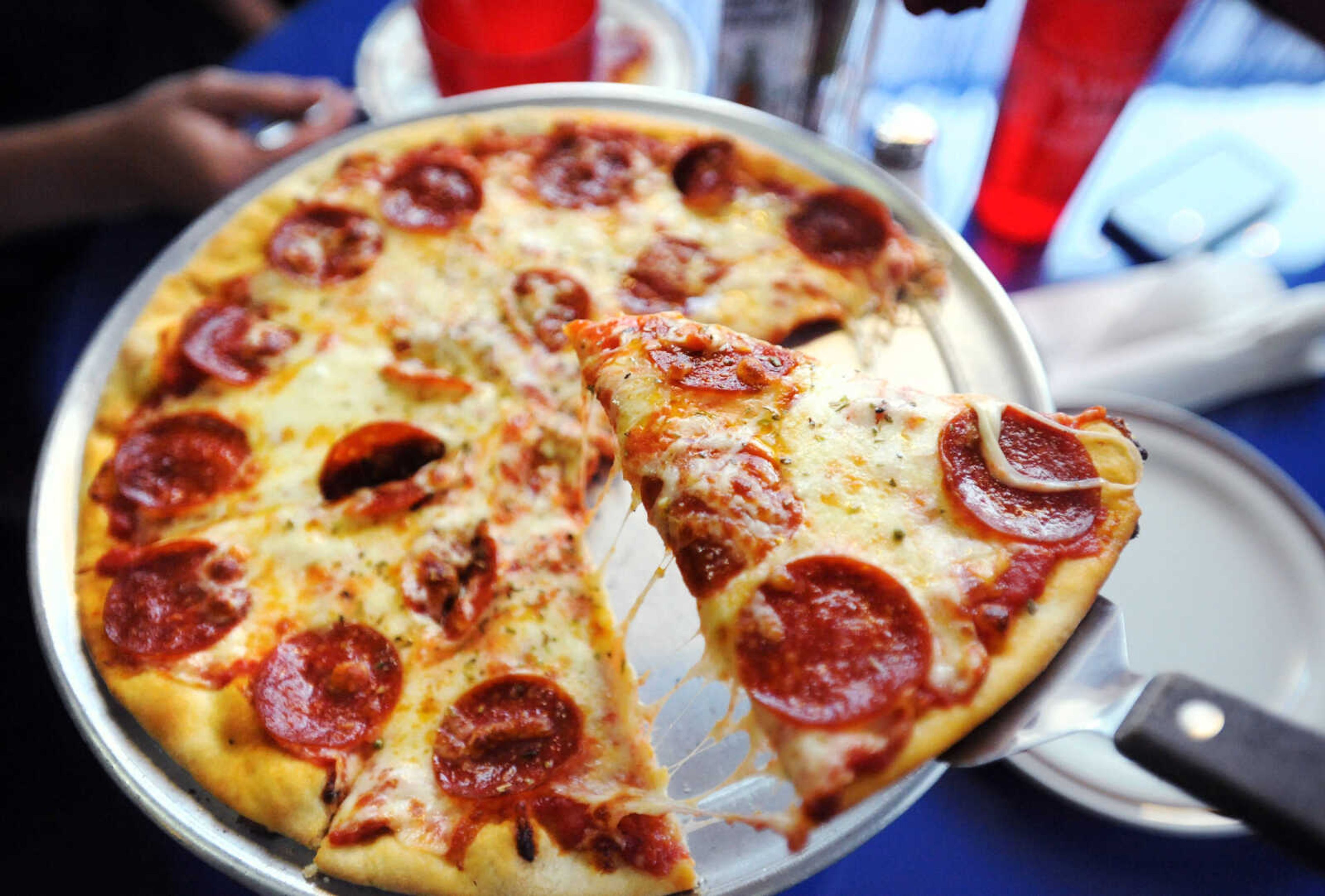 LAURA SIMON ~ lsimon@semissourian.com

A pepperoni pizza from Galati's Italian Ristorante in Perryville, Missouri.