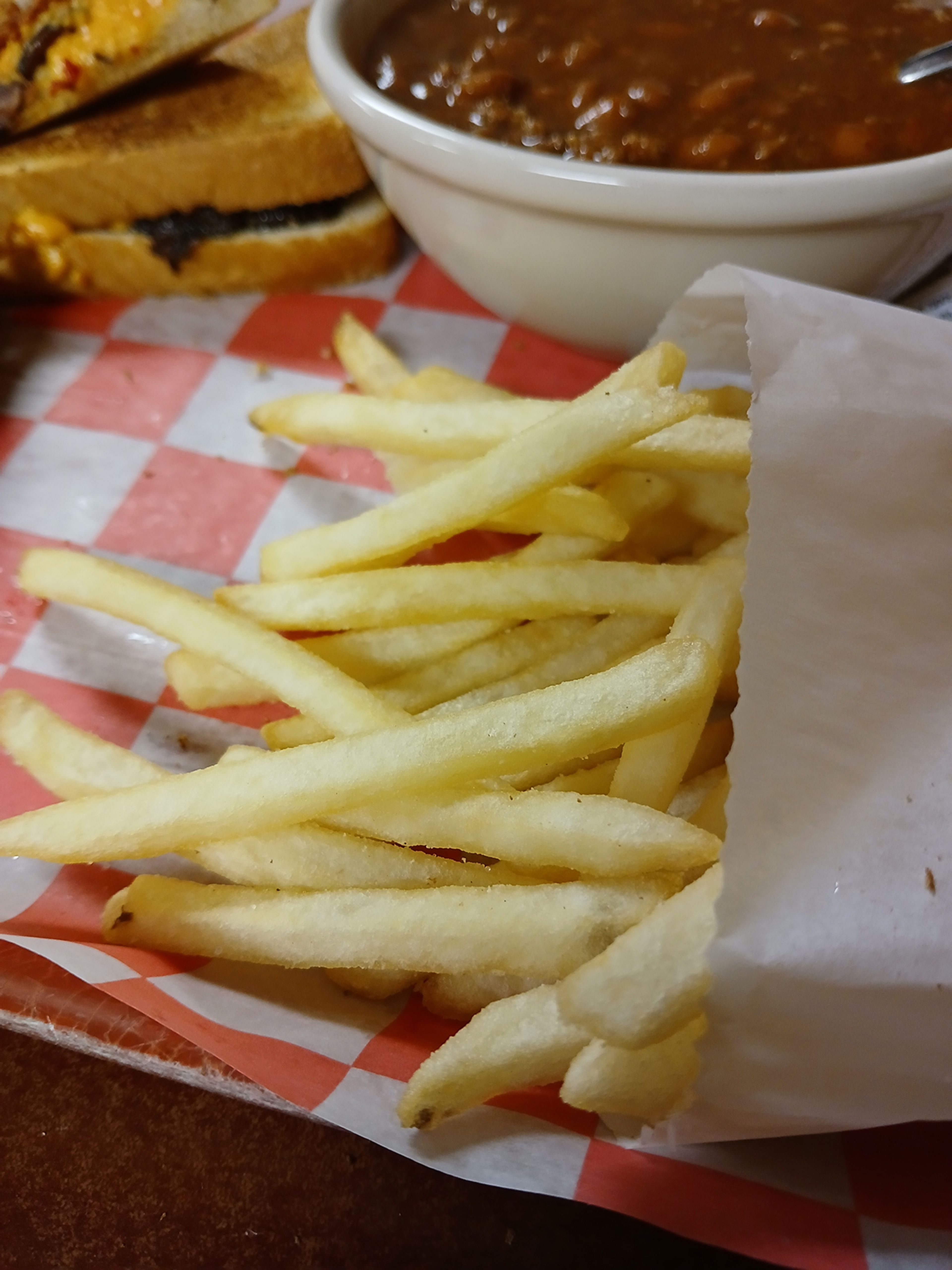 Don't sleep on the fries. They are thin, crispy. and just right.