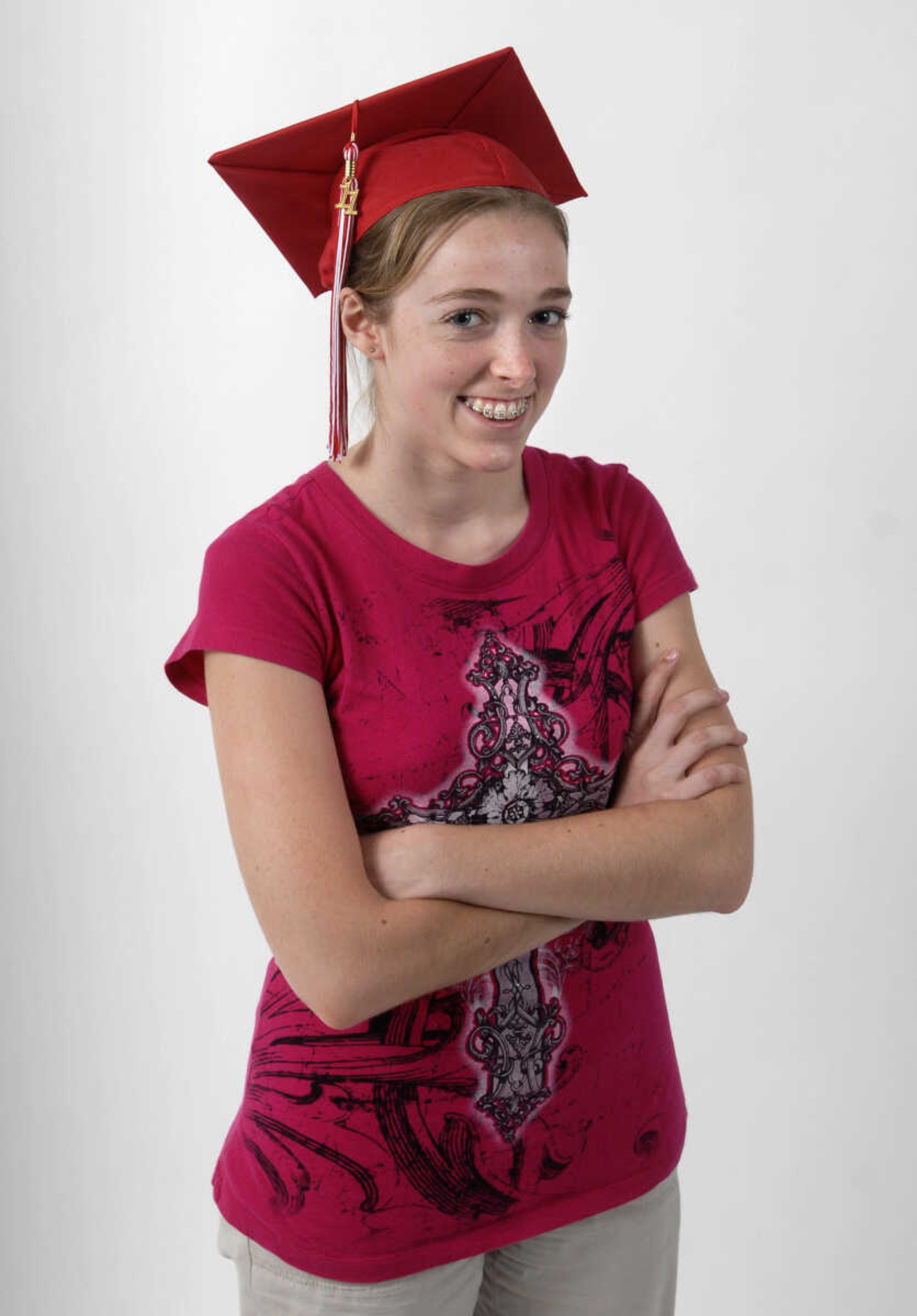 LAURA SIMON~lsimon@semissourian.com
Eagle Ridge class of 2011 valedictorian Amy Cunningham.