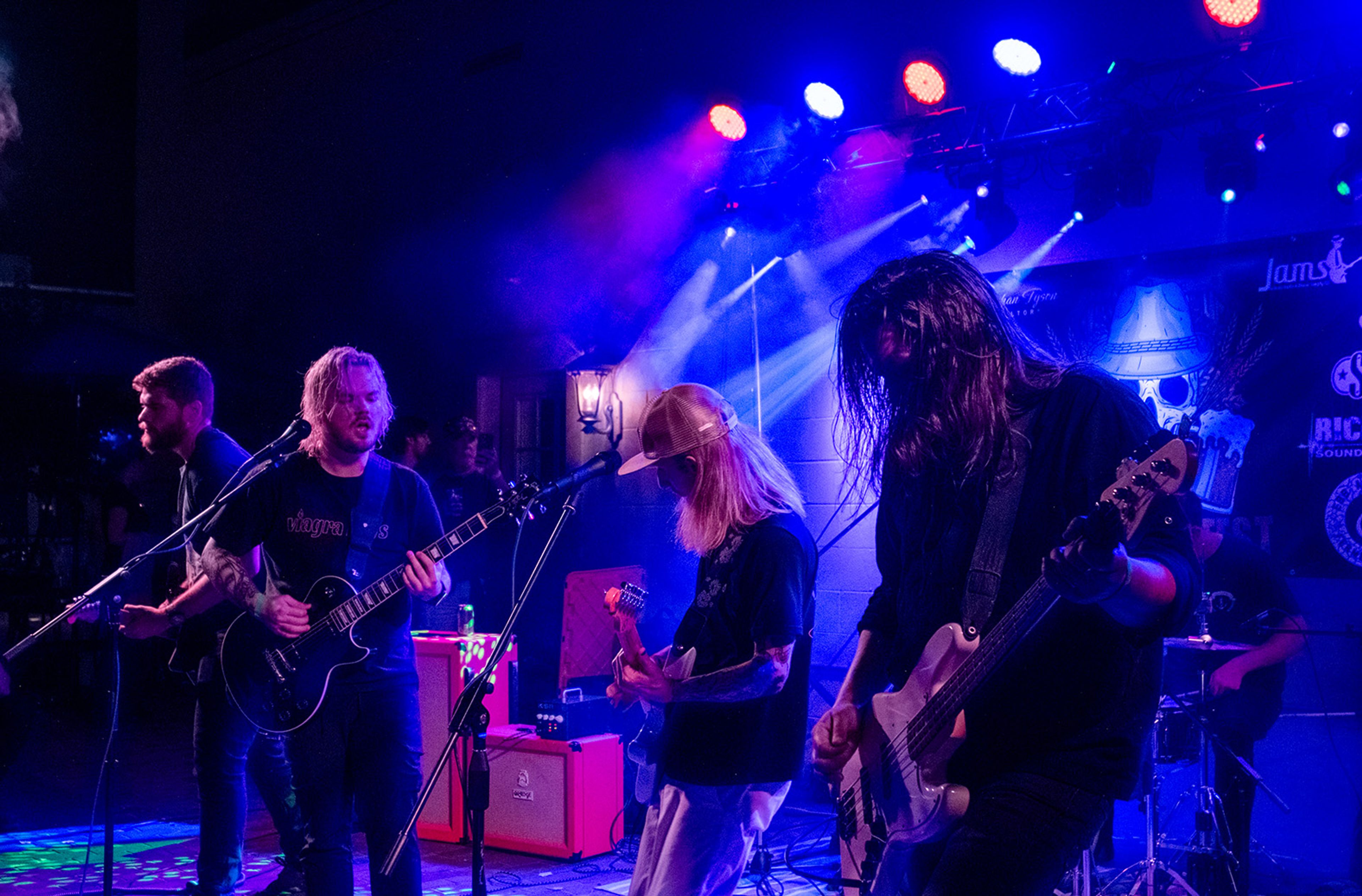 Bad Ghosts was one of the five featured bands at the third annual Punktoberfest at Ebb & Flow Fermentations in Cape Girardeau on Saturday, Oct. 12.
