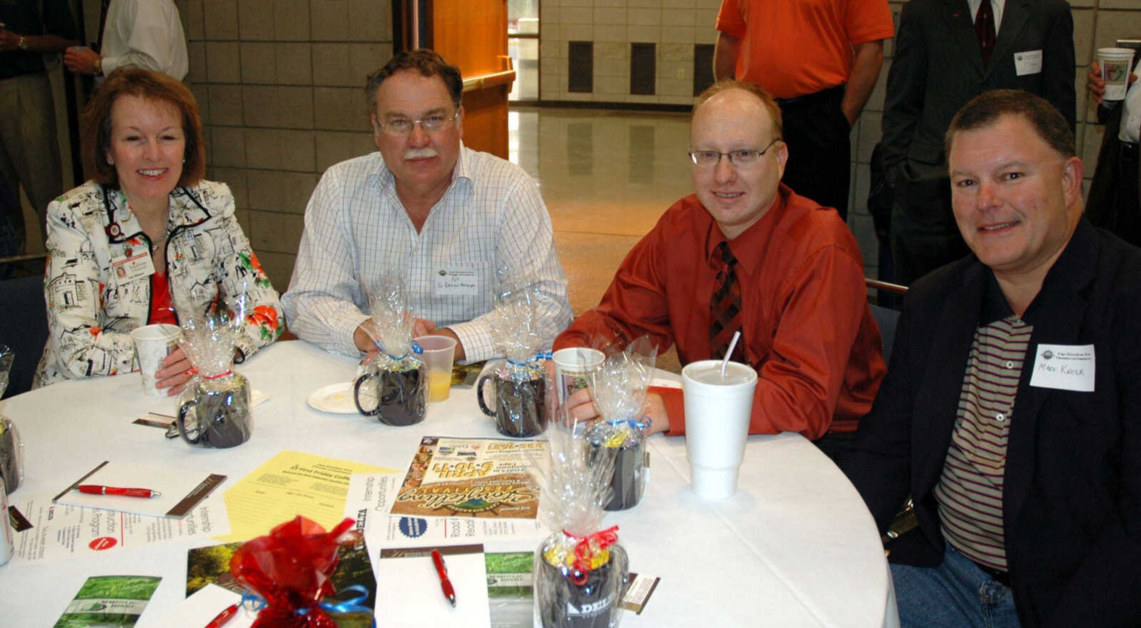 Teri Wilson, Pat Patterson, Keith Whitworth and Mark Kneer