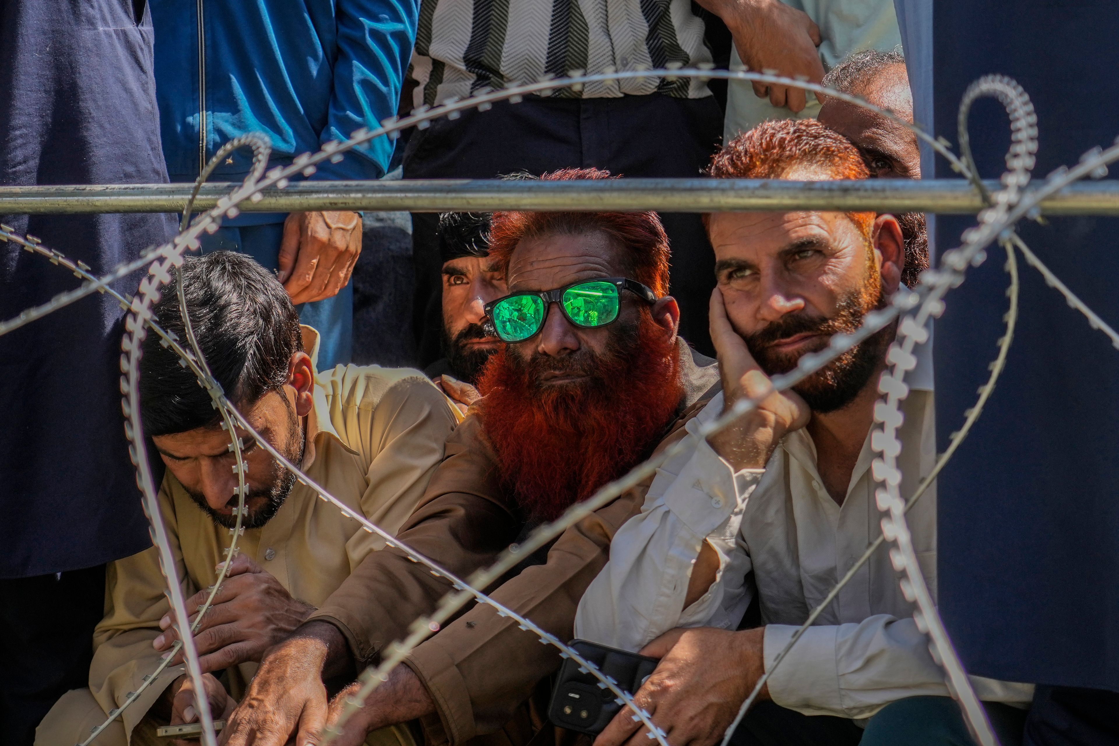 Supporters of Awami Ittehad Party (AIP) leader Sheikh Abdul Rashid attend a public rally at Baramulla some 55 kilometers (34 miles) north of Srinagar, Indian controlled Kashmir, Thursday, Sept. 12, 2024.(AP Photo/Mukhtar Khan)