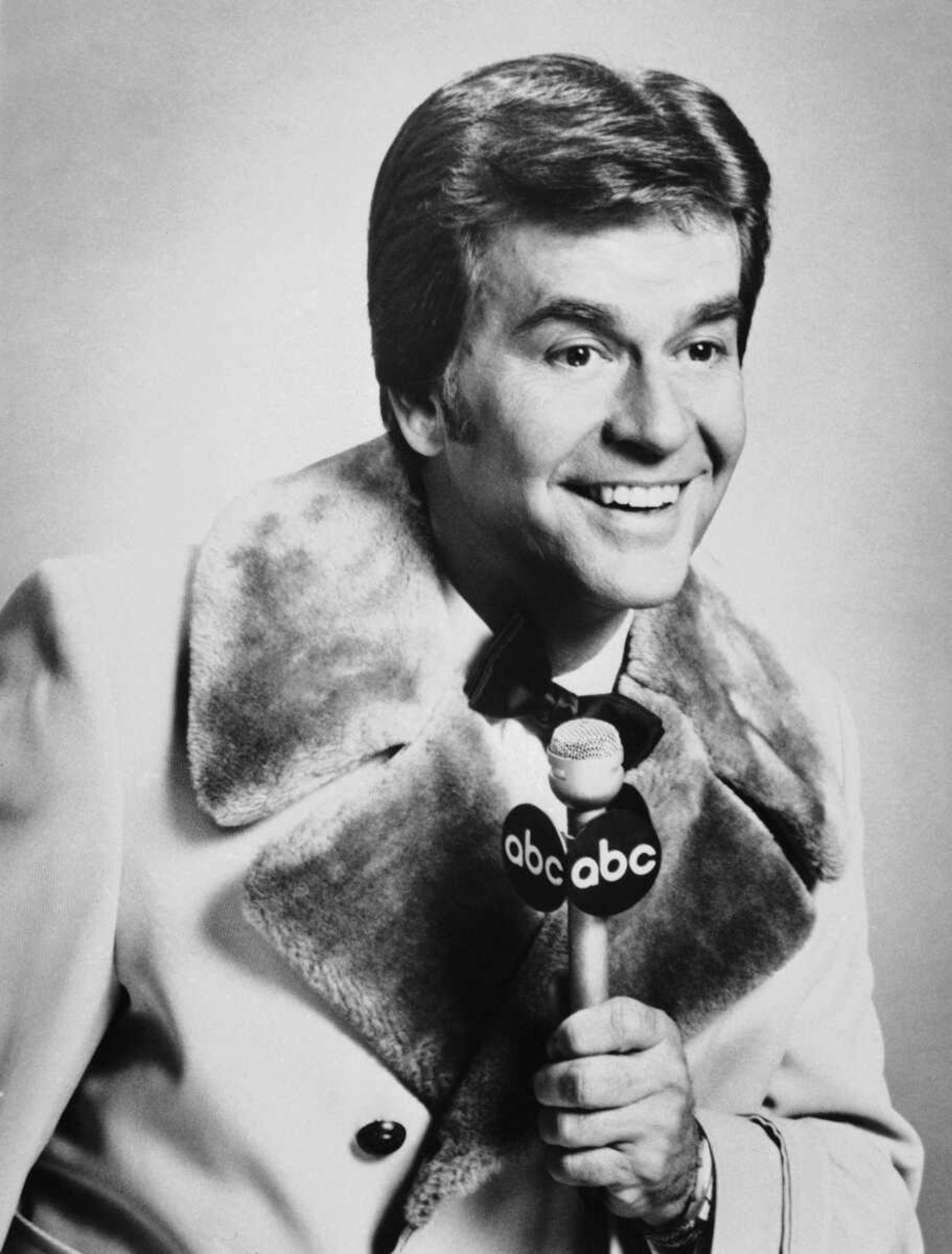 FILE - In this Dec. 1980 file photo released by ABC, Dick Clark is shown. Clark, the television host who helped bring rock `n' roll into the mainstream on "American Bandstand," has died. He was 82. Spokesman Paul Shefrin says Clark died but did not provide further details. Clark had continued performing even after he suffered a stroke in 2004 that affected his ability to speak and walk. (AP Photo/File)