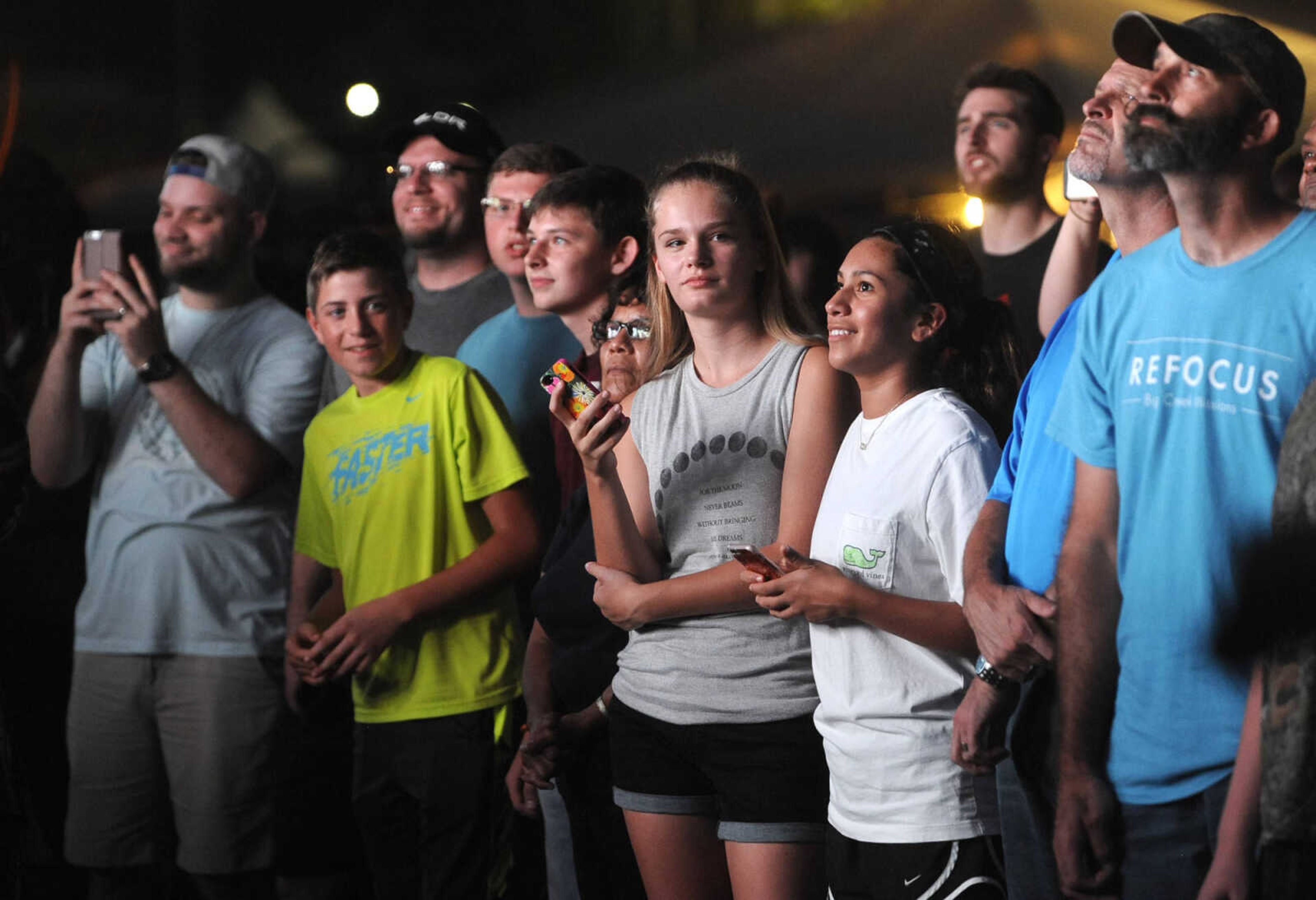 Fans attend the Lecrae concert at the SEMO District Fair Tuesday, Sept. 13, 2016 at Arena Park in Cape Girardeau.