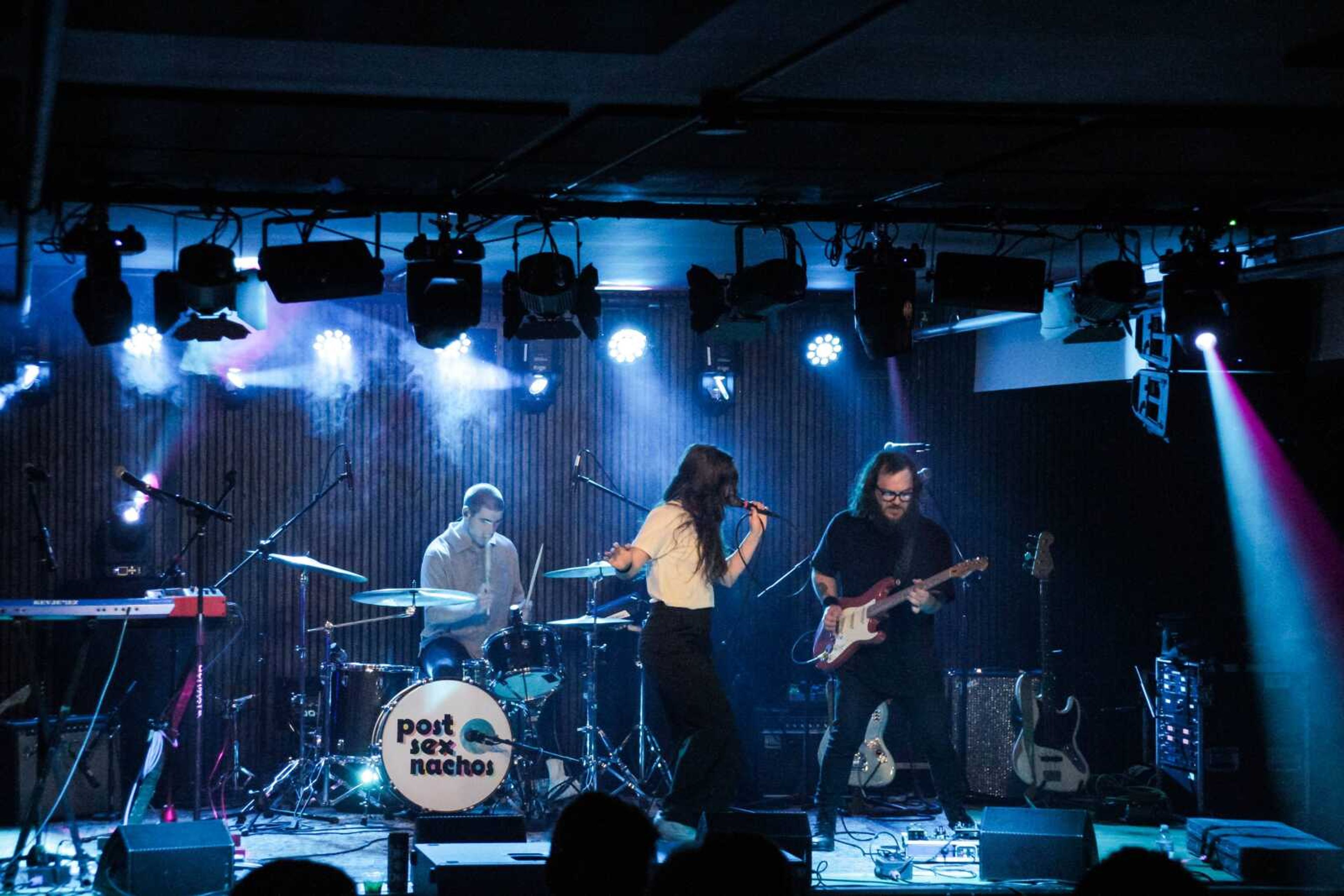 The band Post Sex Nachos performs at Scout Hall in Cape Girardeau earlier this year. Scout Hall, 420 Broadway, is one of several indoor music venues in the city.