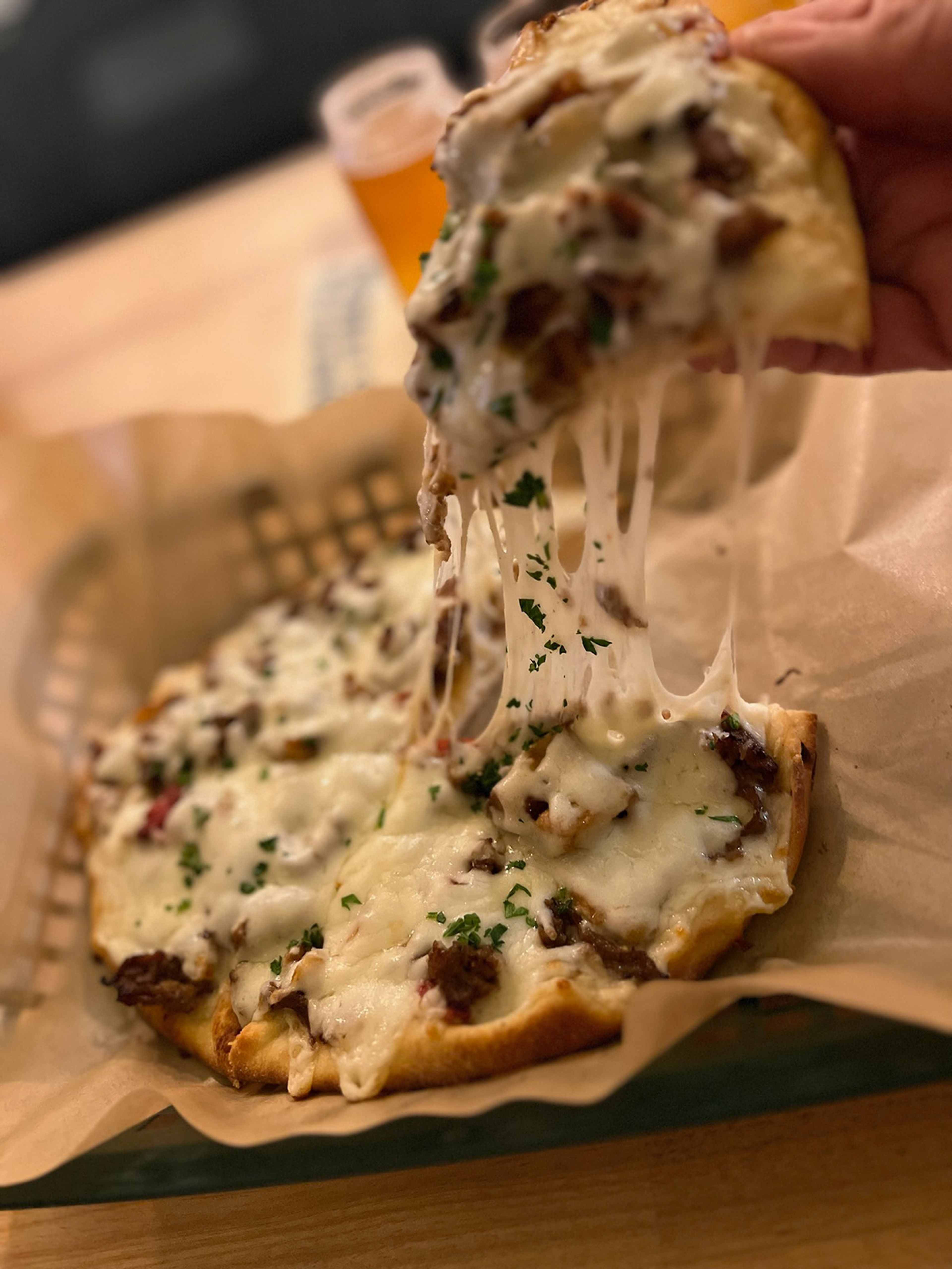  Get the Philly Cheesesteak naan. Just do it.