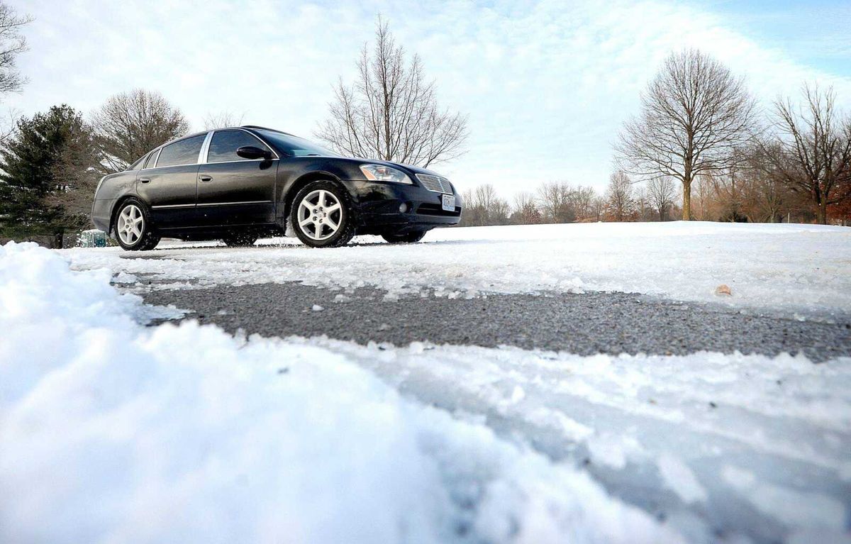 Area crews still working to clear roads of ice, snow