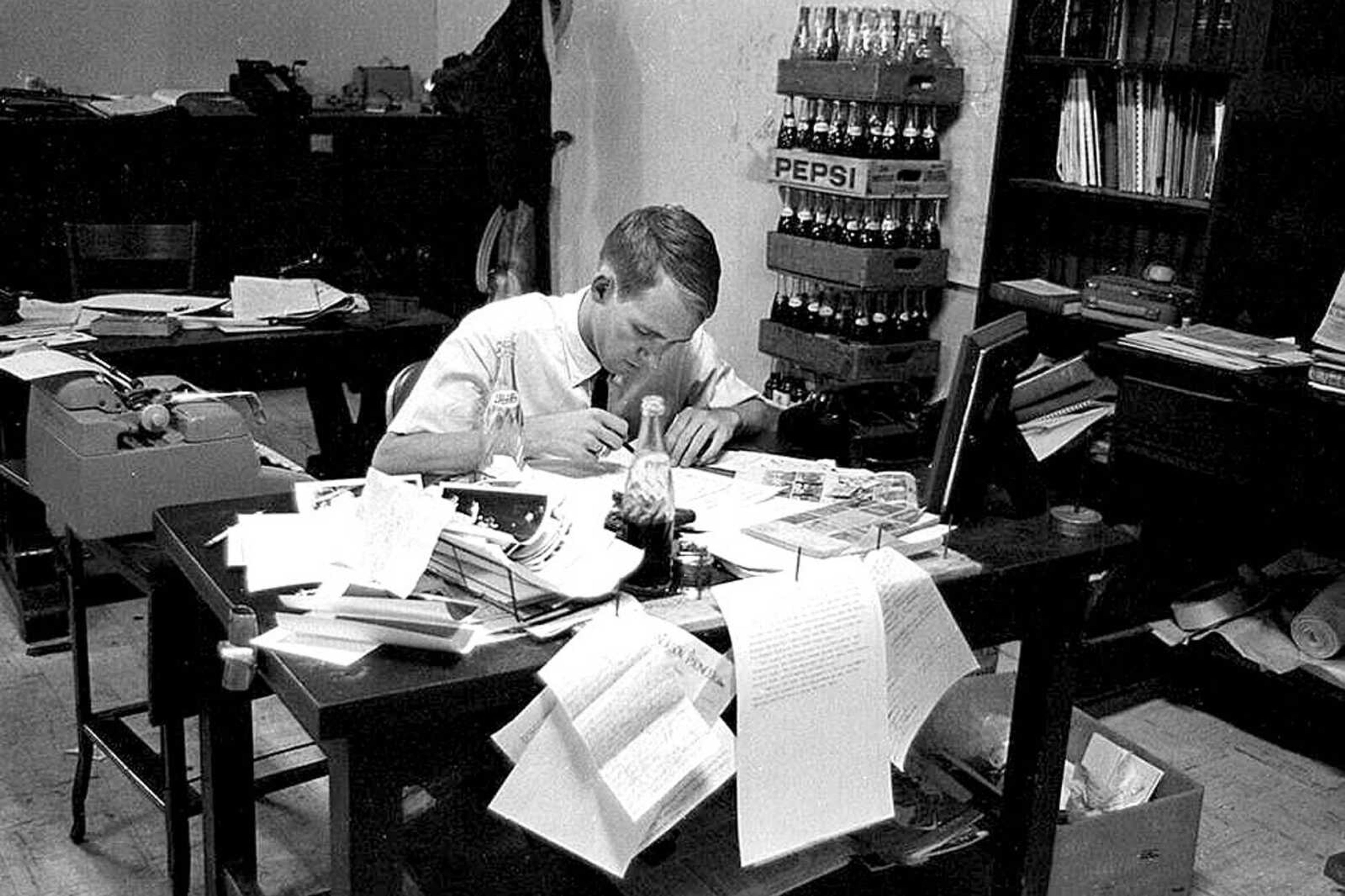 Gary Friedrich works at the Pioneer newspaper in Jackson.