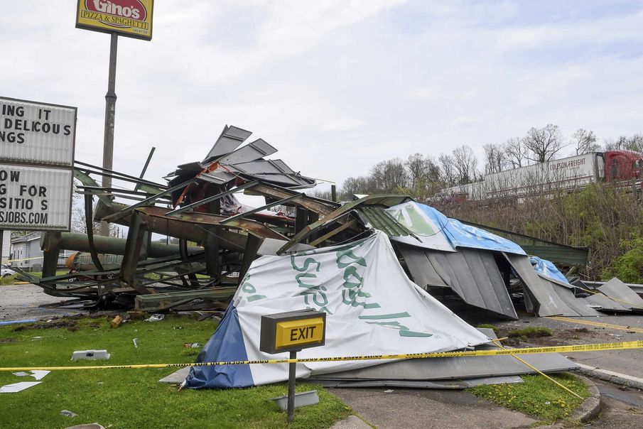 Deadly severe weather roars through several states, spawning potential...