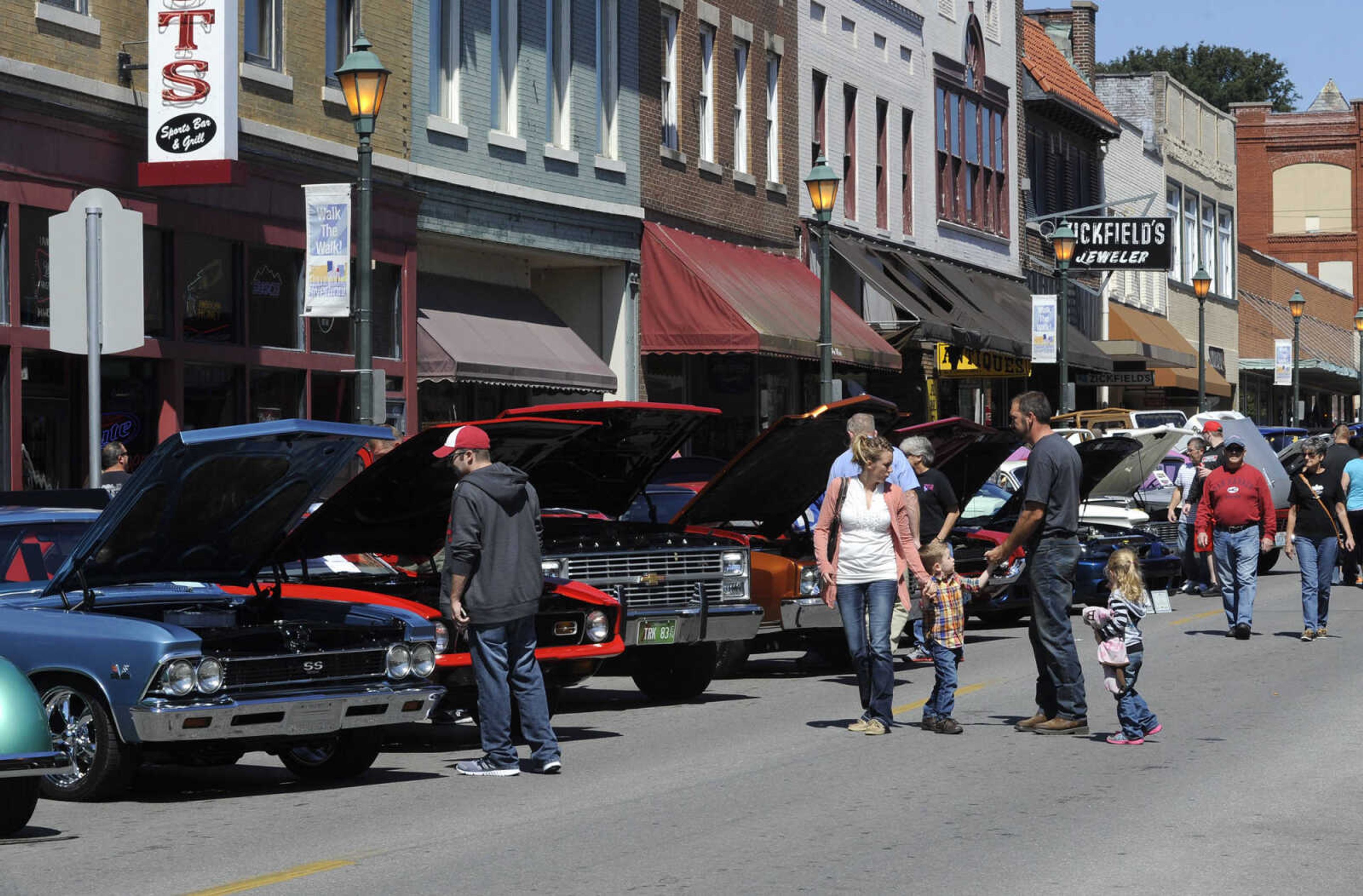 The River Tales Classic Car Show on Main Street Sunday, Sept. 14, 2014 in Cape Girardeau.