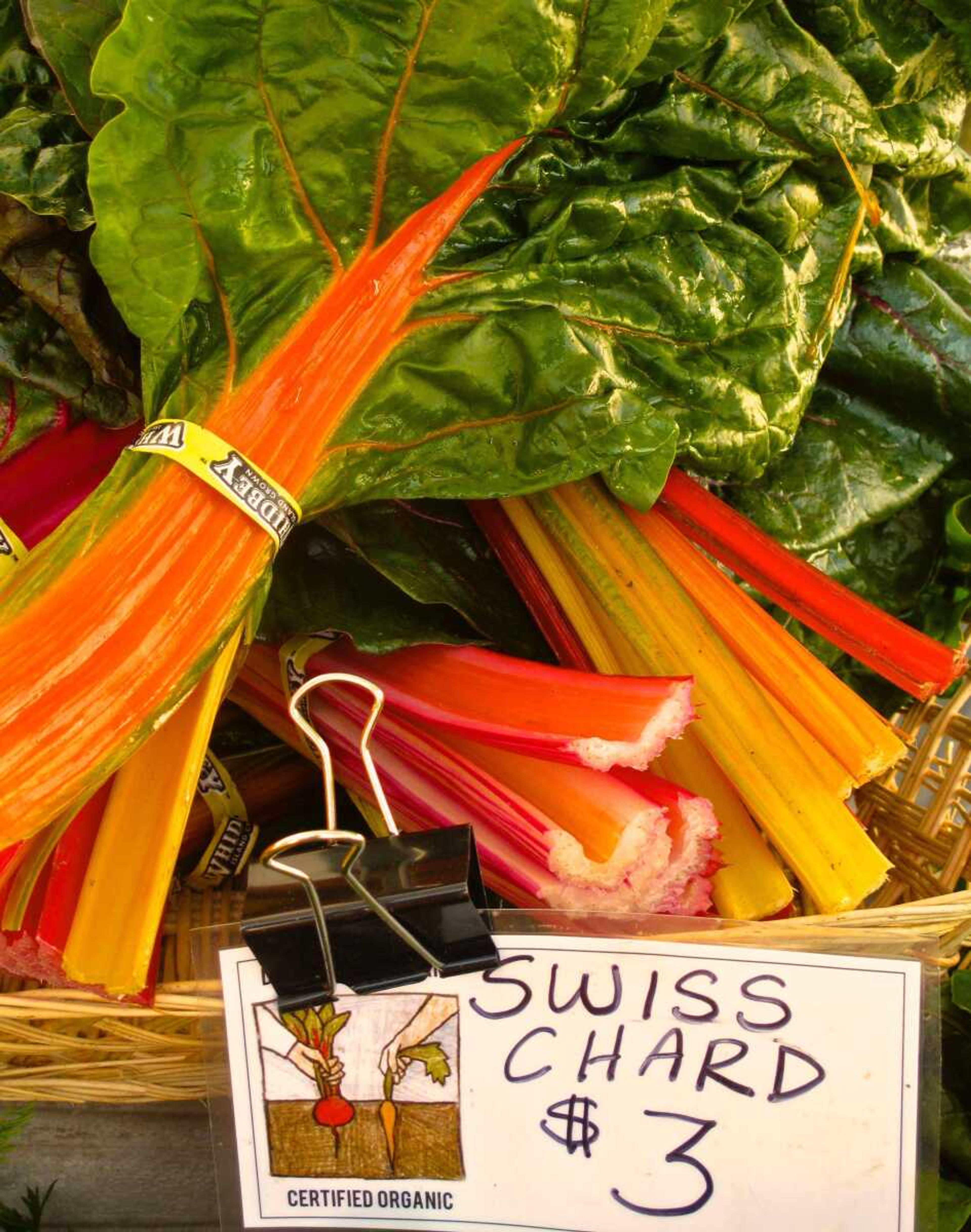 To make green smoothies for variety, nutrition and flavor&#8217;s sake, include many herbs along with leafy green vegetables including kale, spinach, collard greens and Swiss chard, like this assortment at the Bayview Farmer&#237;s Market near Langley, Wash. They can be blended with fresh or frozen fruit and syrups to enrich the taste. (Dean Fosdick ~ Associated Press)