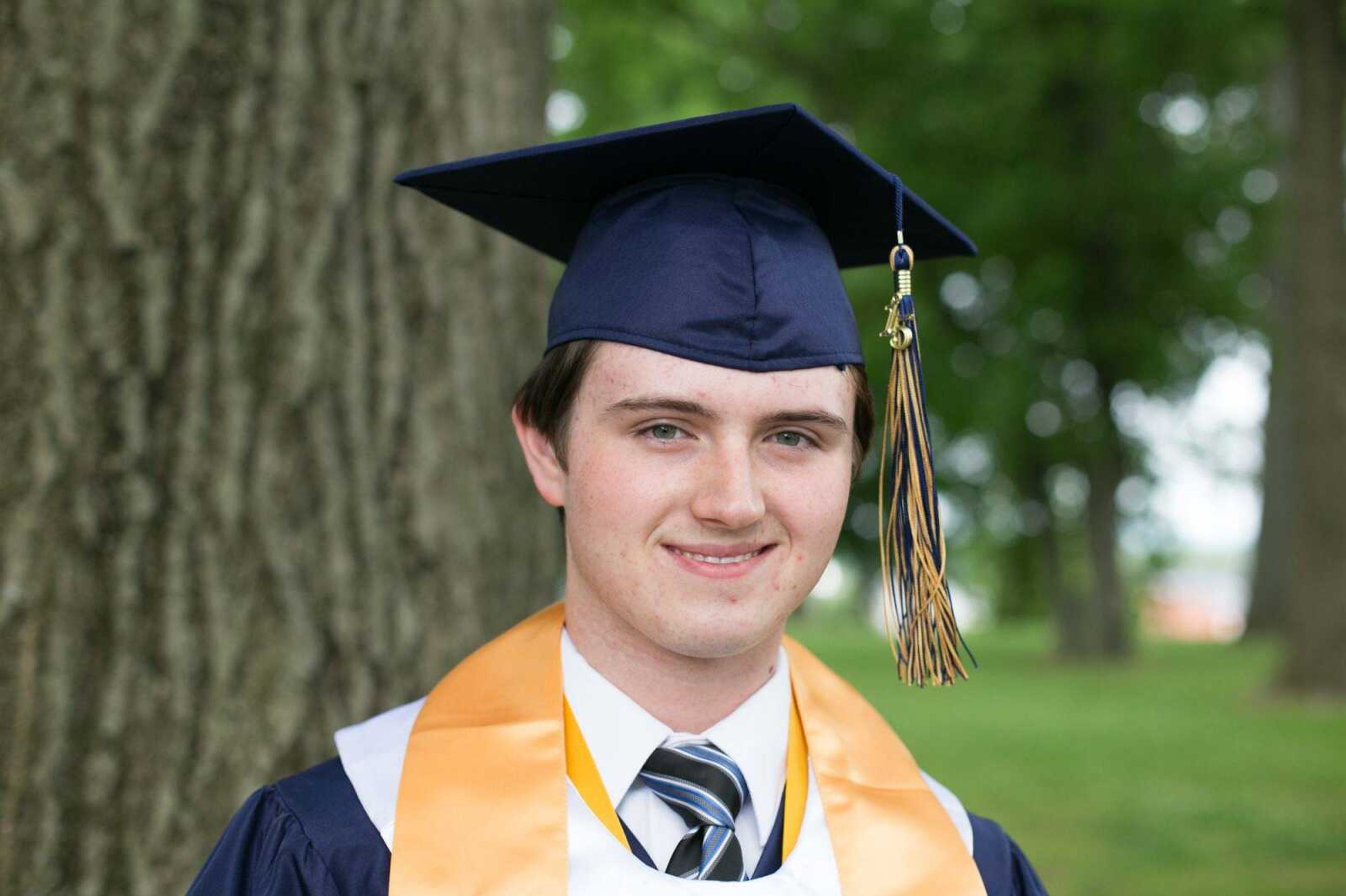 Nicholas Henry, 2015 Saxony Lutheran High School co-valedictorian. (Glenn Landberg)