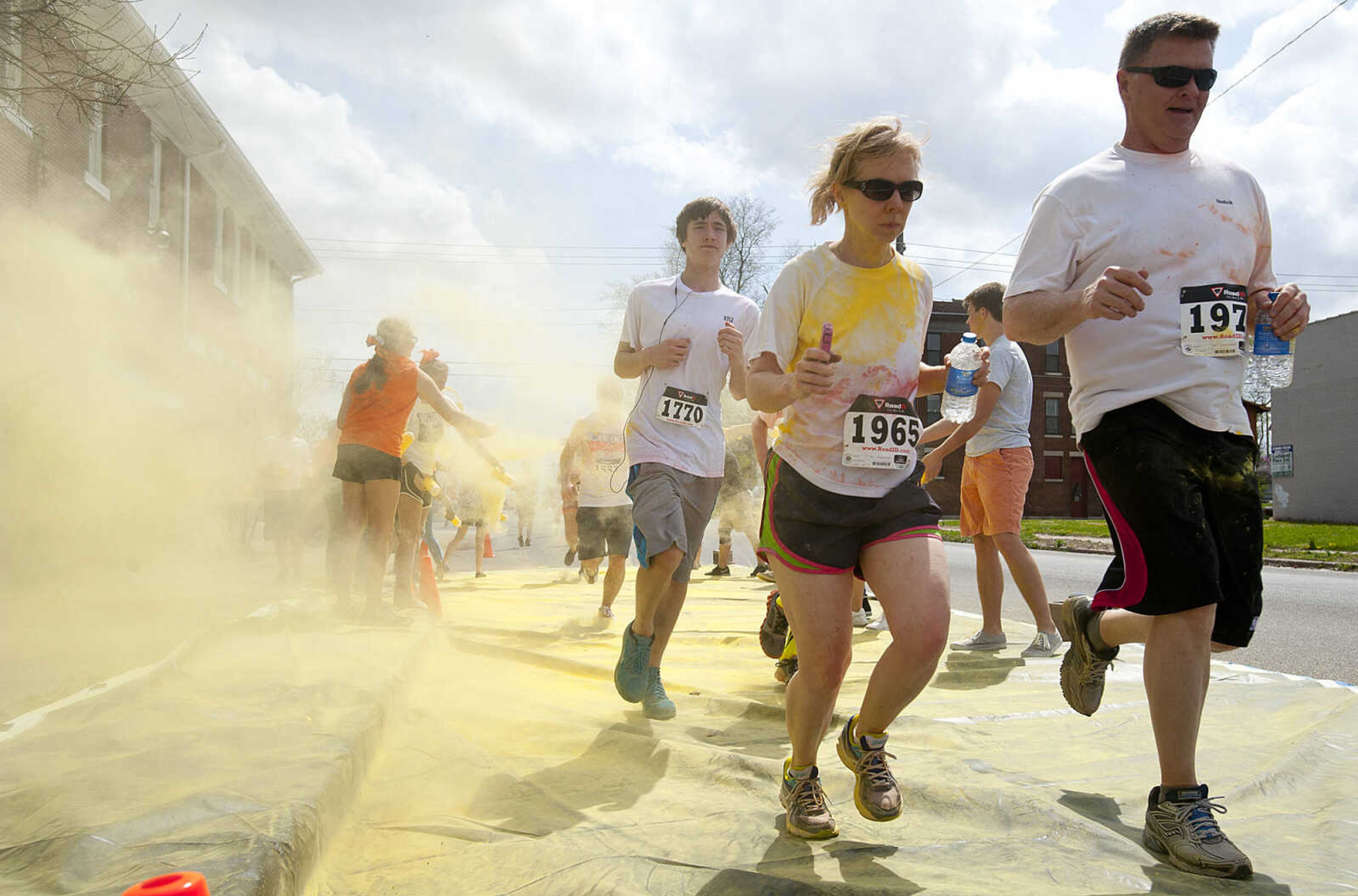 ADAM VOGLER ~ avogler@semissourian.com
The Color Me Cape 5k Saturday, April 12, in Cape Girardeau.