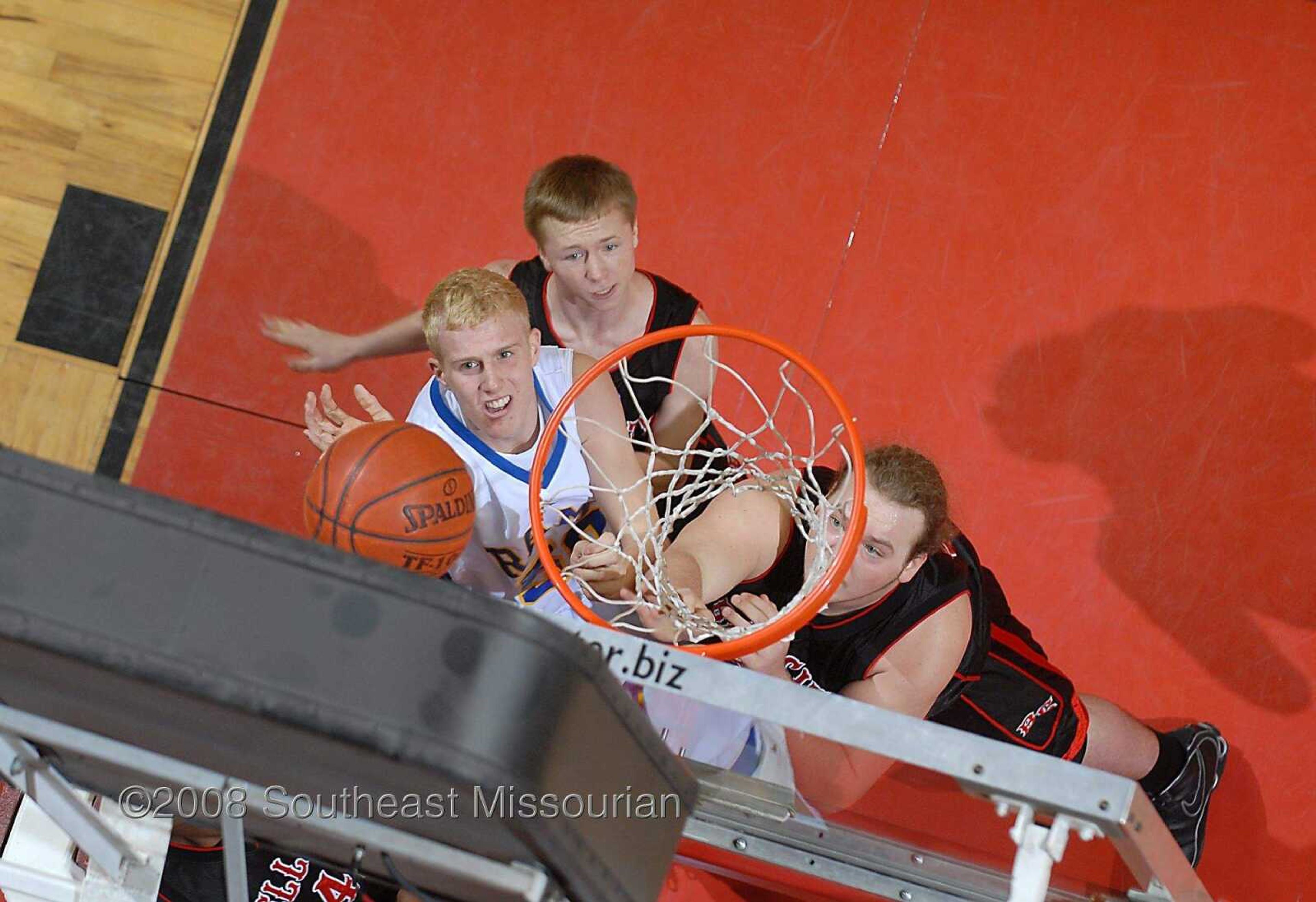 KIT DOYLE ~ kdoyle@semissourian.com
Bell City defeats Scott City Tuesday, December 30, 2008, for ninth place in the Southeast Missourian Christmas Tournament at the Show Me Center.